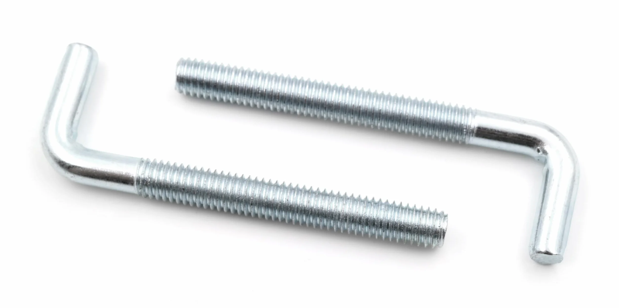 Design61 10 x haki śrubowe, proste, M4 x 40 mm, śruba hakowa, haki ścienne, haki obrotowe z gwintem, haki do wkręcania, do ścian i sufitów, ocynkowane, mocowanie do lin, łańcuchów, lamp, roślin
