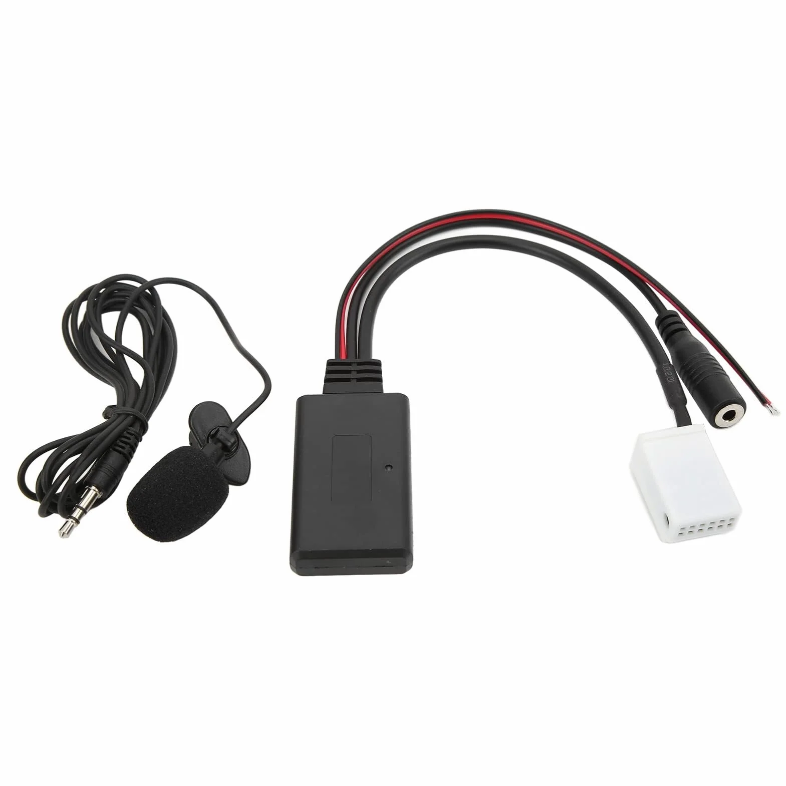 12-pinowy adapter do radia samochodowego RD4 Bluetooth z kablem audio Aux do Citroena C2 C3 C4