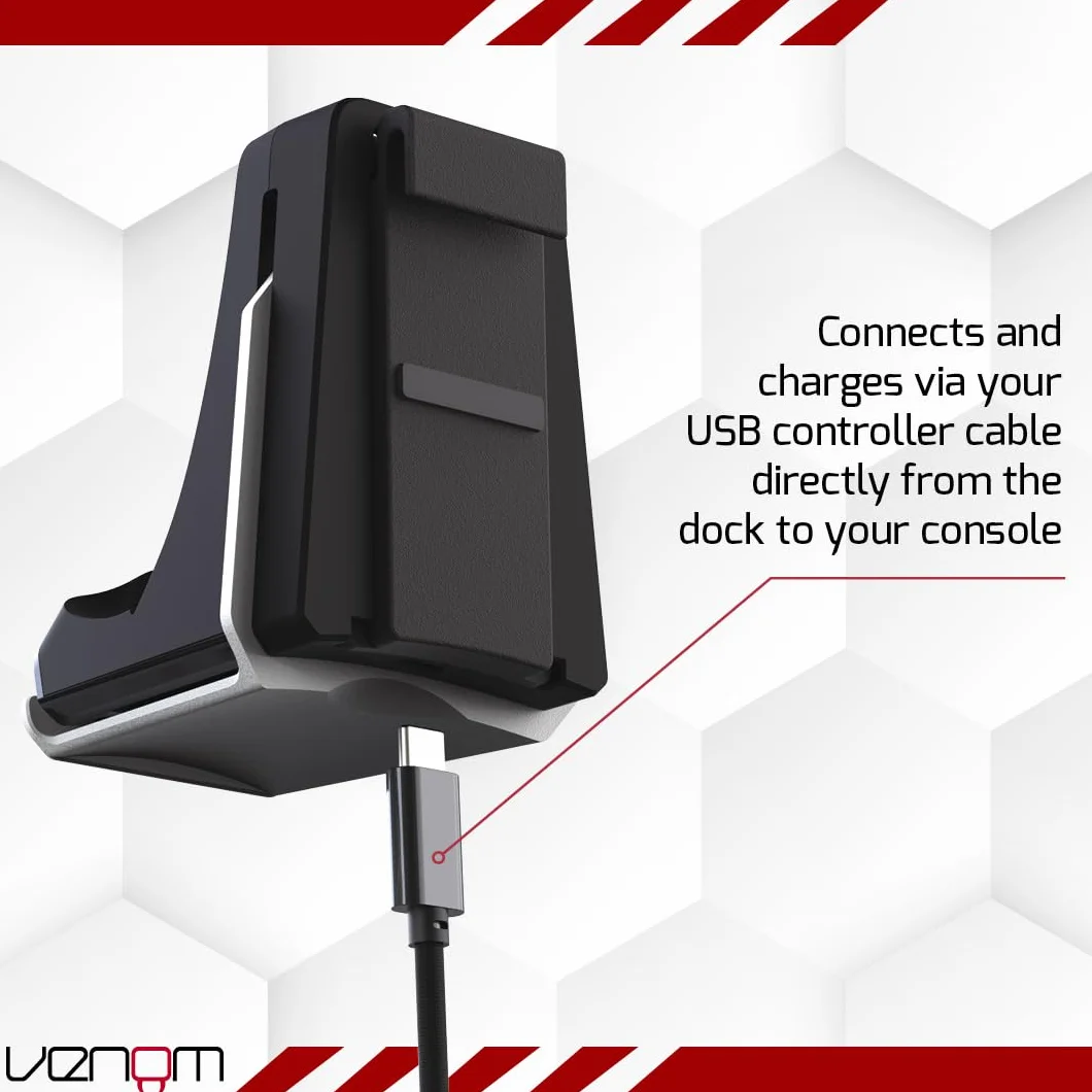 Venom PS5 Stealth Charging Dock and Headset Mount (PS5)