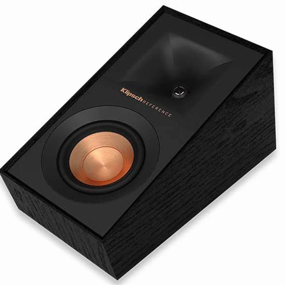 Klipsch R-40SA Black para Głośniki Surround Dolby Atmos do kina domowego