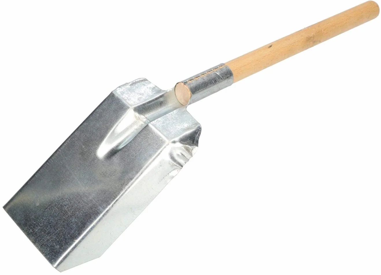 KOTARBAU Łopata do węgla, 480 x 110 mm, ocynkowana, do kominka, do kominka, do popiołu, do pieca, do pieca, do karmy, ocynkowana,