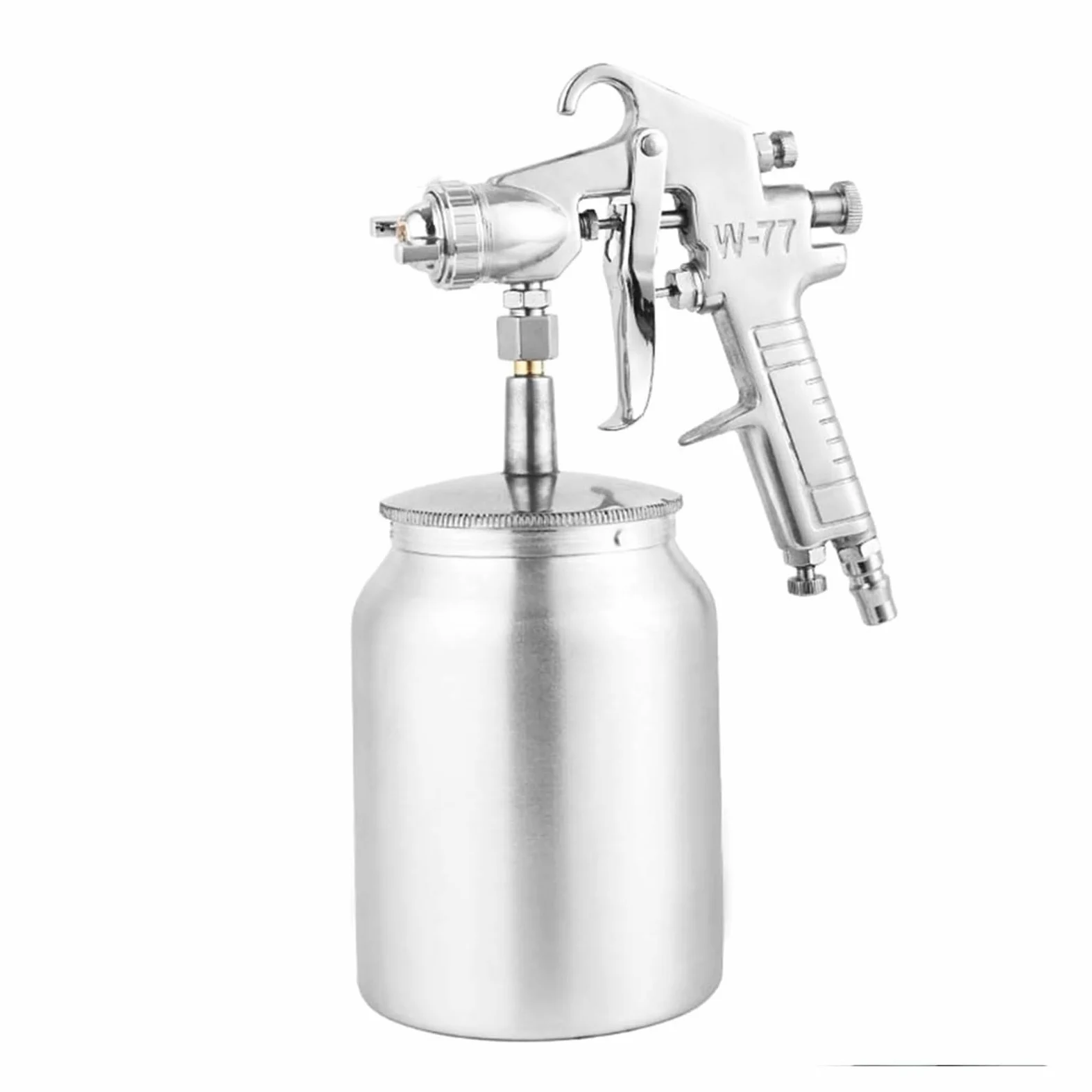 Pistolet lakierniczy， Pneumatyczny pistolet natryskowy Profesjonalny pistolet natryskowy Farba antykorozyjna do puszek Meblowa Lakier samochodowy Klej Silny spray rozpylający(1000ml)
