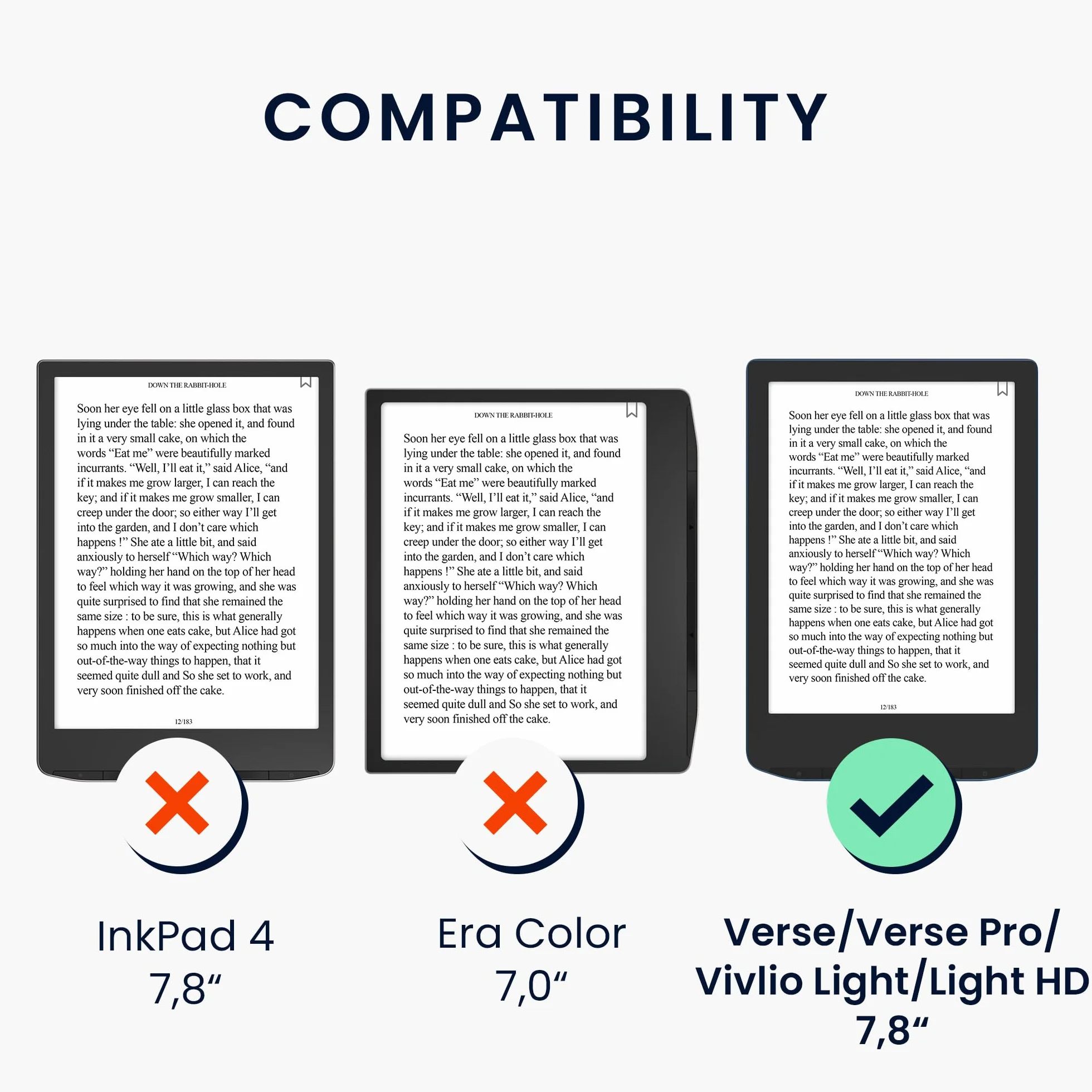kwmobile Etui kompatybilne z Pocketbook Verse/Verse Pro/Vivlio Light/Light HD pokrowiec na czytnik e-booków magnetyczny szary
