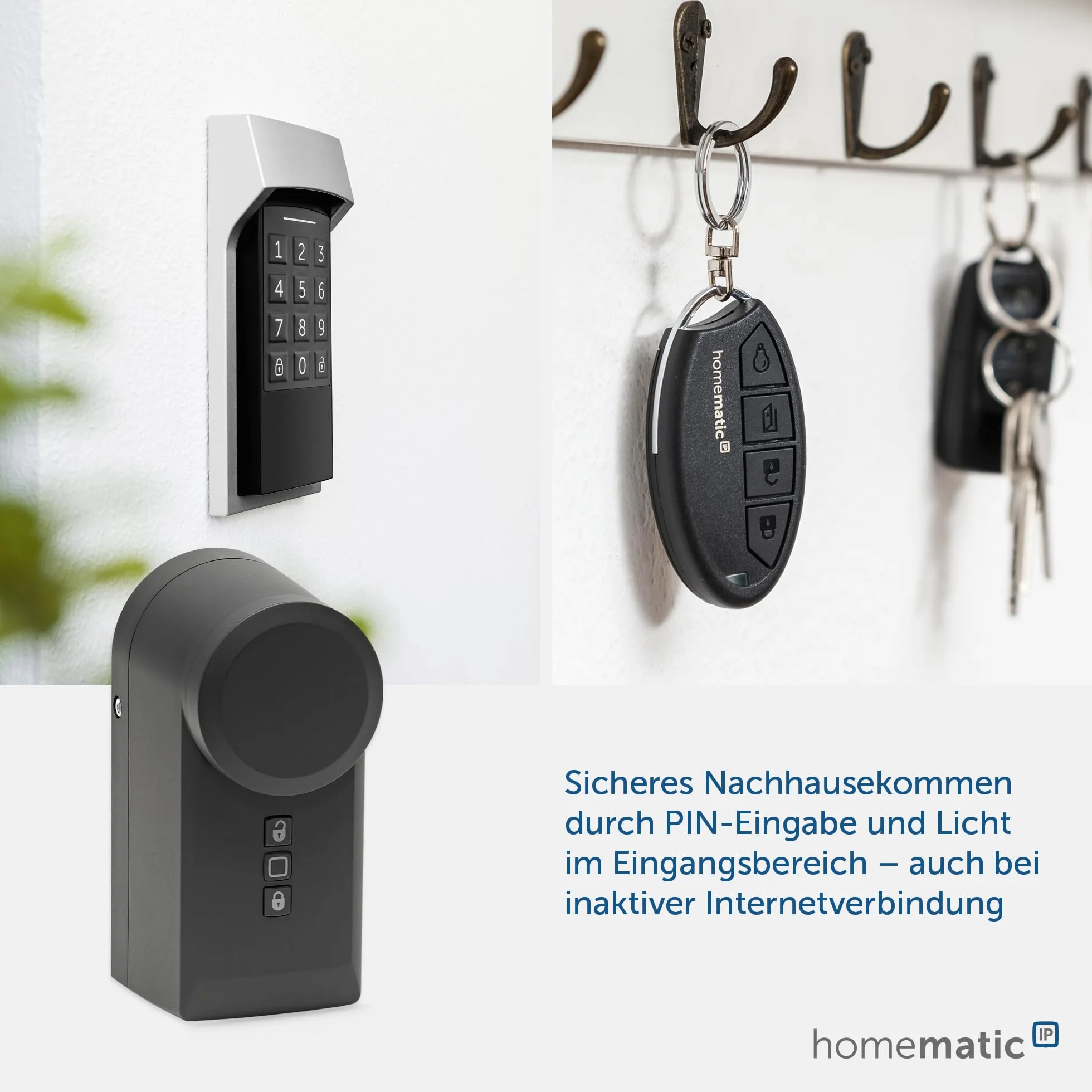 Smart Home Türschlossantrieb (HmIP-DLD-A) (anthrazit)