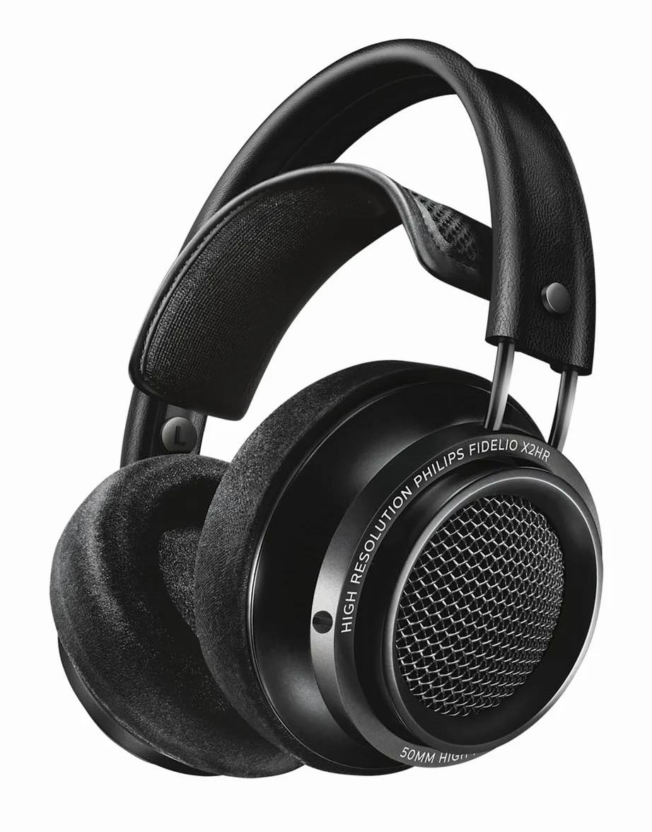 Philips Fidelio X2HR/00 Słuchawki Przewodowe Over Ear, 100 dB, 3,5 mm, Czarne