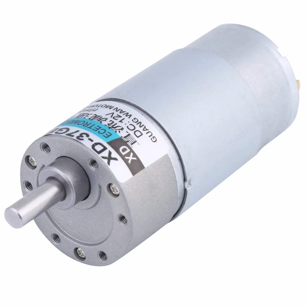 Mini Getriebemotor DC12V 15W 500RPM 37GB555 High Torque Electric Speed Reduction DC Getriebemotor