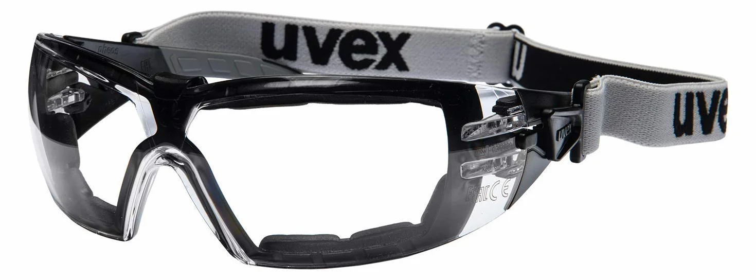 Uvex Pheos Guard Okulary, Szary, M
