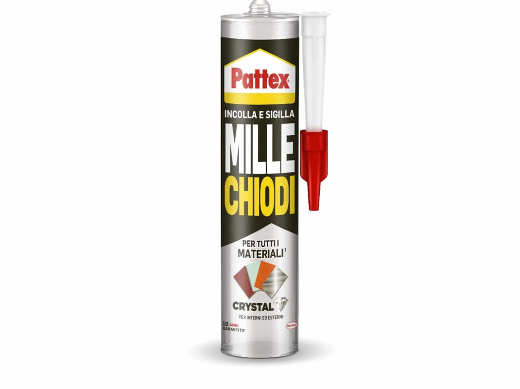 Pattex 2449232 Millechiodi Crystal, 290 g