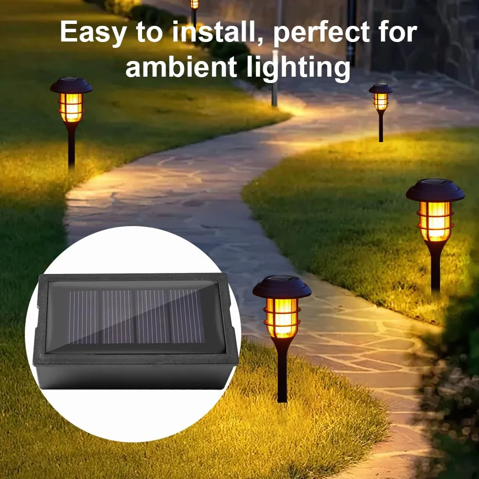 Zestaw 2 wymiennych lamp solarnych LED – panel słoneczny 4 x 7 cm z ciepłym białym światłem do lamp ogrodowych, lampionów, szklanek, balkonów – odporny na warunki atmosferyczne moduł zastępczy