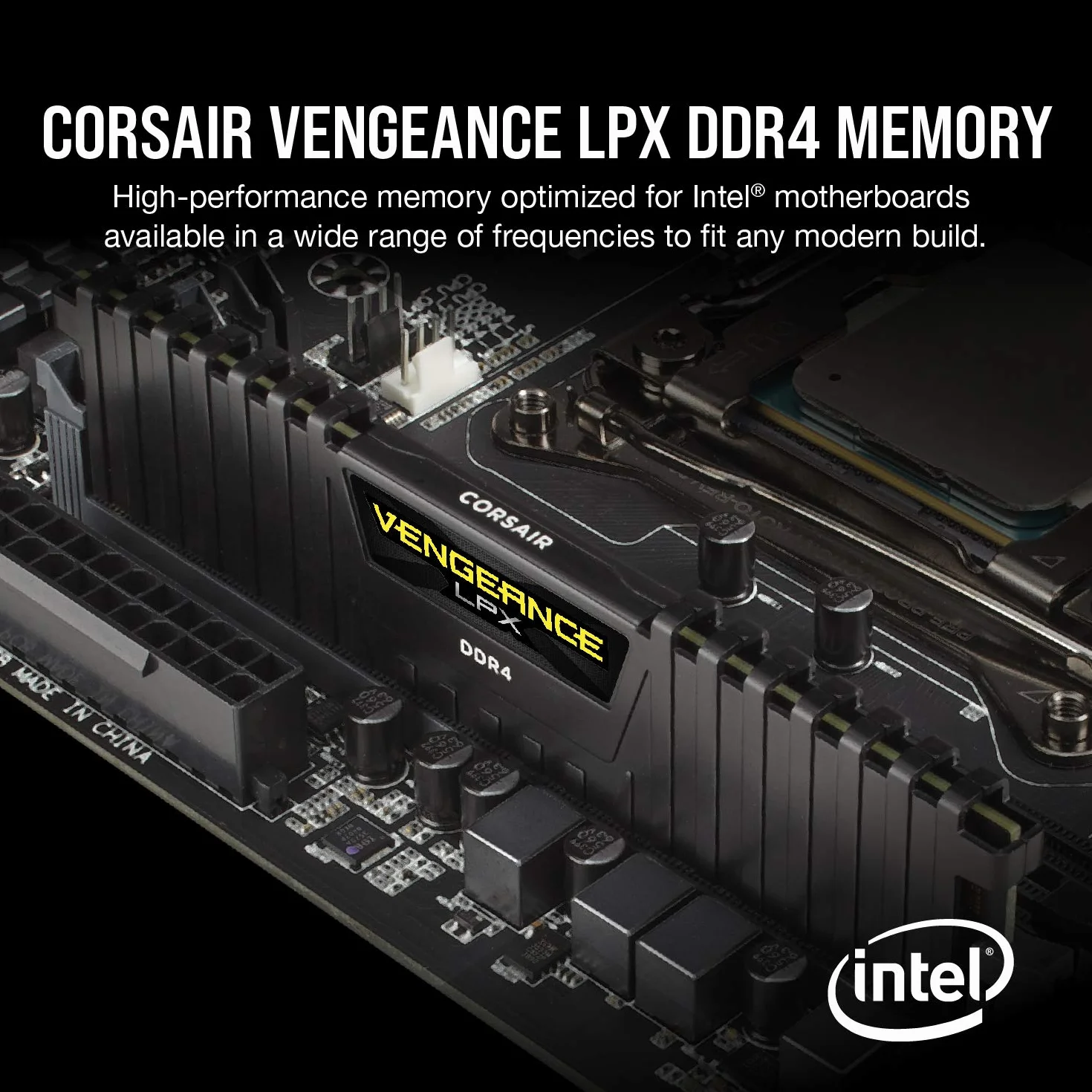 Corsair Vengeance LPX 32GB DDR4 3200MHz C16 Black