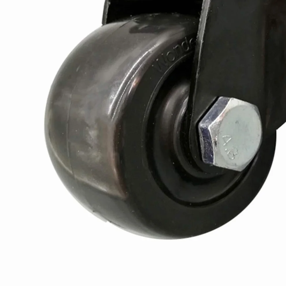 Kółko Skrętne Zestaw 4 Obrotowych Kółek Do Ciężkich, Uniwersalnych Wózków Z Hamulcem, Kółka Meblowe Okucia Mebli(1.5inch)