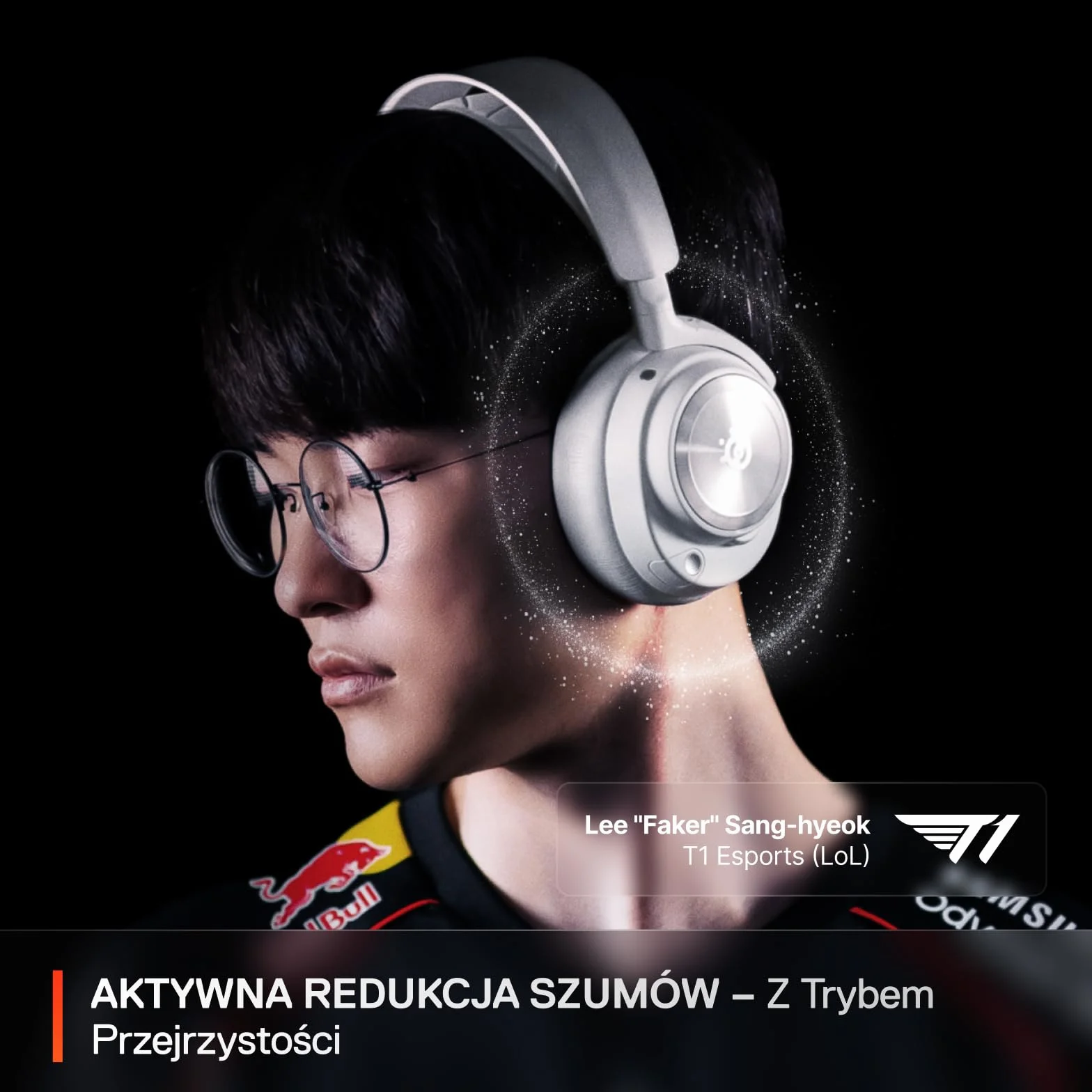SteelSeries Arctis Nova Pro Wireless Xbox - wieloplatformowe bezprzewodowe słuchawki do gier - ANC - Białe