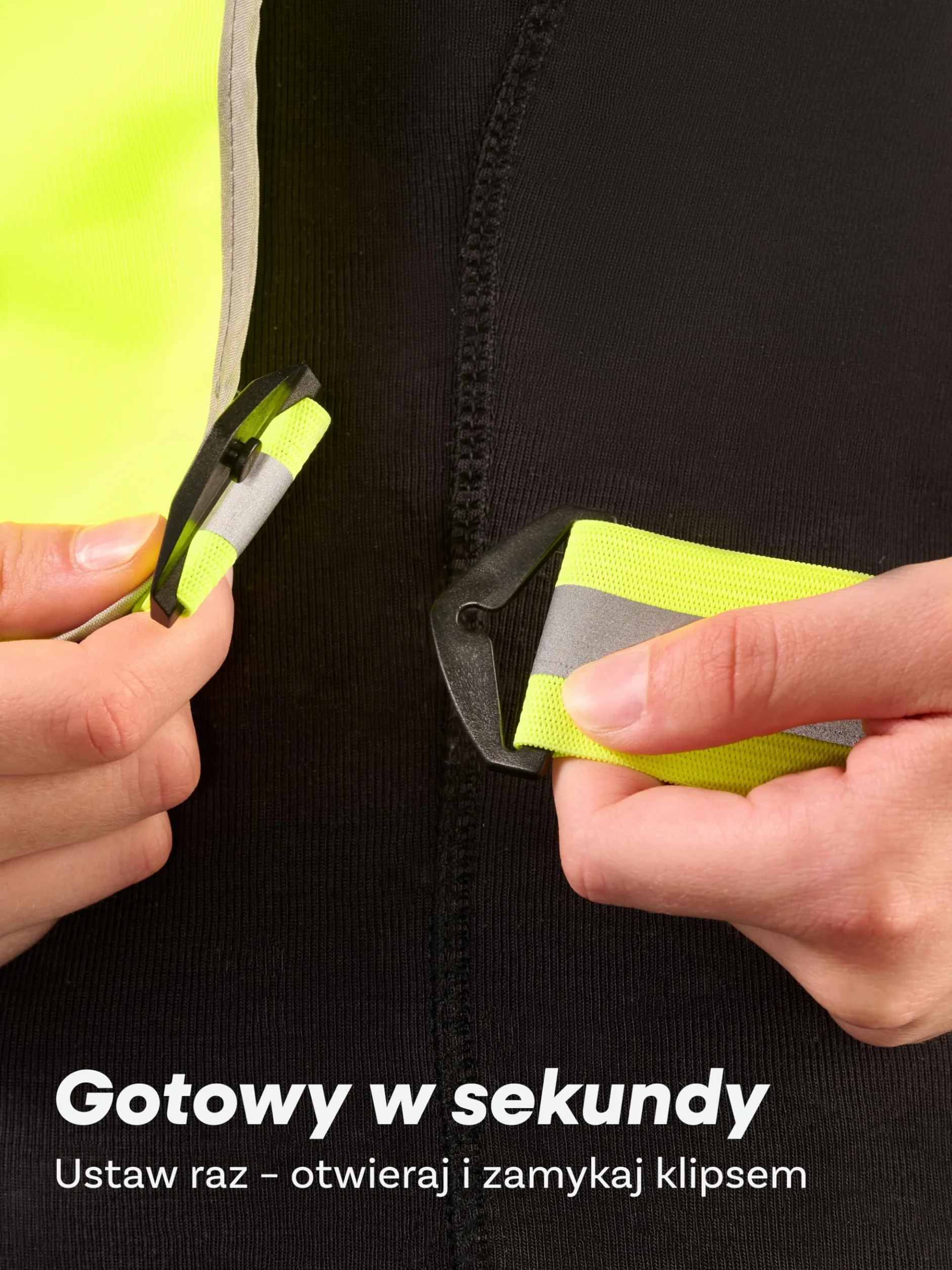 Prowiste Odblaskowa Kamizelka Rowerowa dla Mężczyzn i Kobiet – 360° Widoczność z Kieszenią z Przodu – Regulowane Pasy – także do Biegania i Aktywności na Świeżym Powietrzu