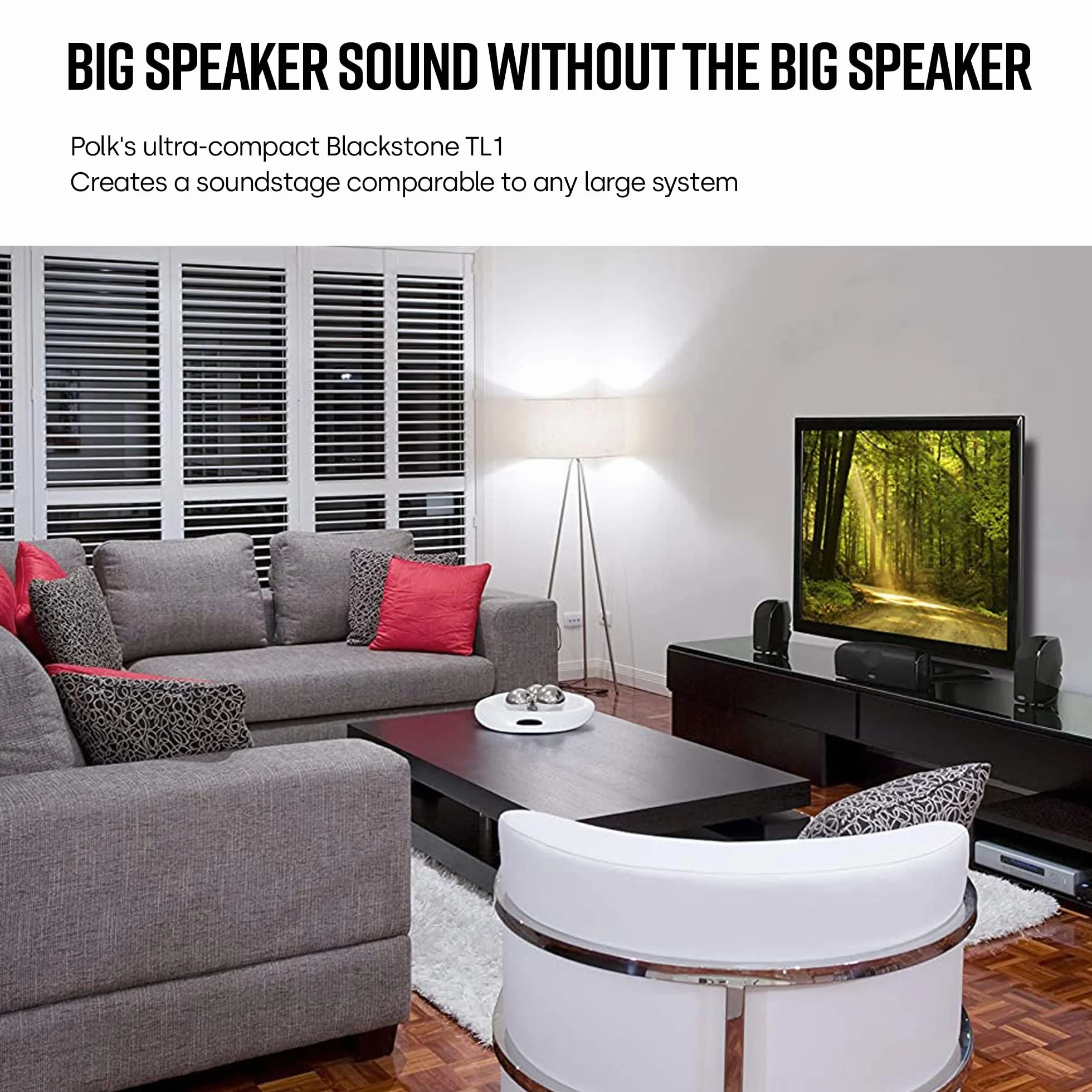 Polk Audio TL1 głośnik satelitarny czarny