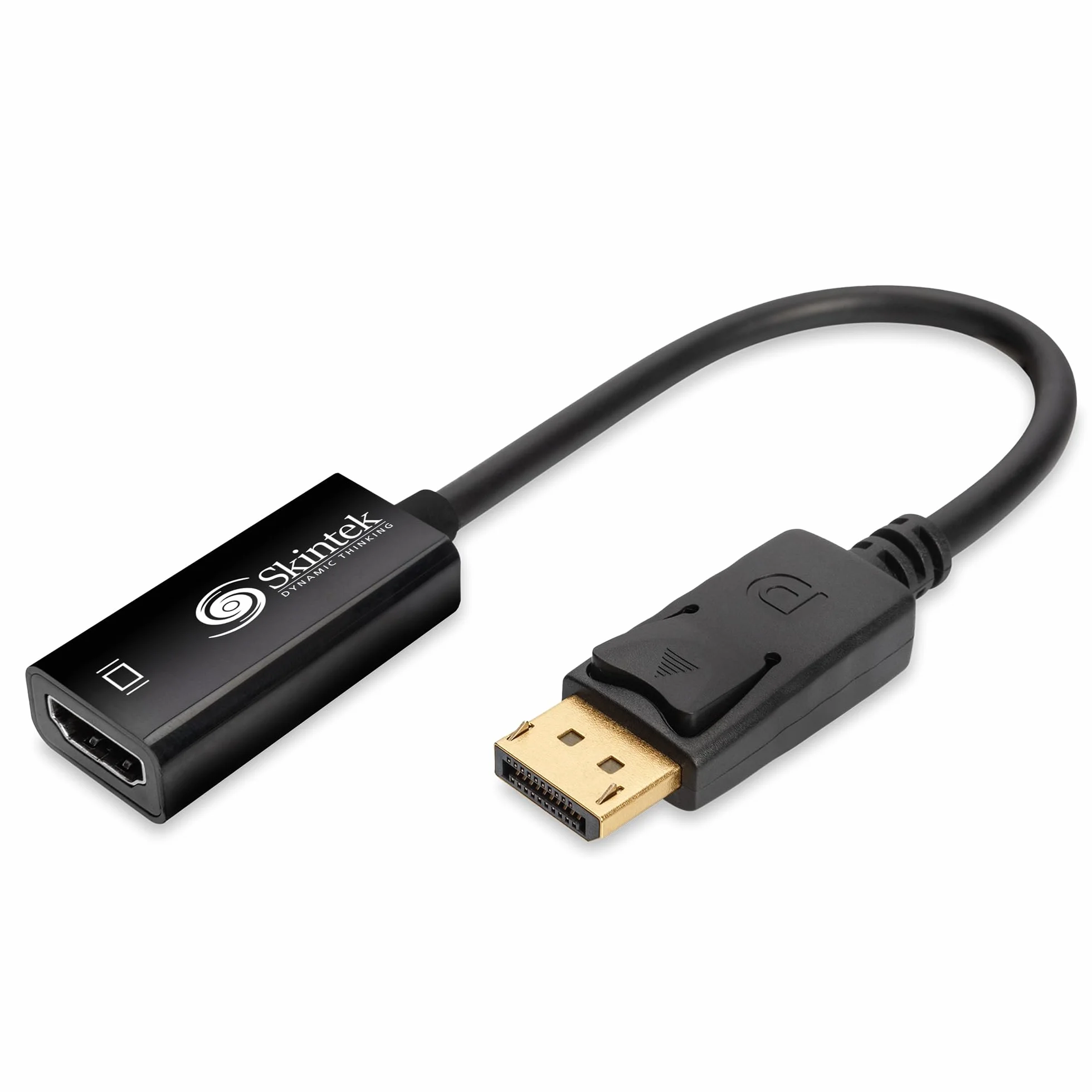 Adapter DisplayPort na HDMI 4K 60Hz Skintek SK-04-DPH męski-żeński 18 cm