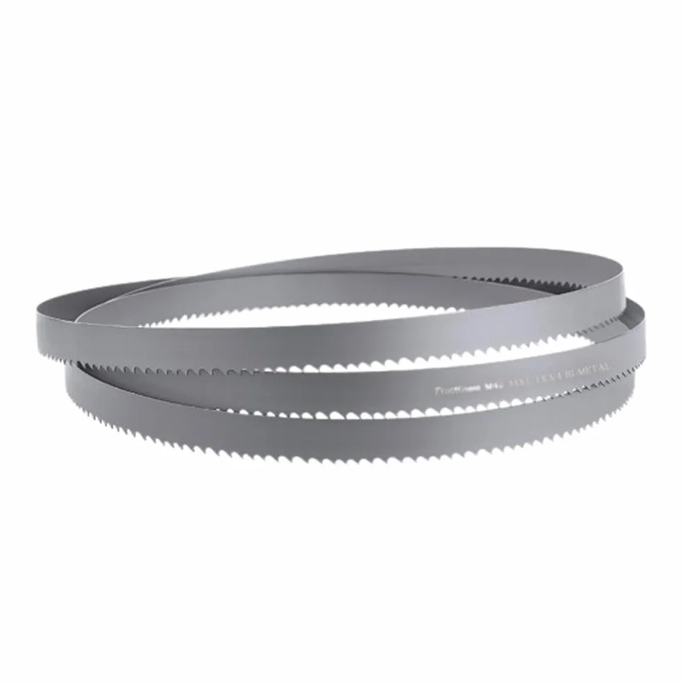 Brzeszczot do piły taśmowej, Cięcie plastikowych brzeszczotów do pił taśmowych 4TPI, 2240 2360 2400 2460 2560mm Kompaktowe brzeszczoty do pił taśmowych, 16mm 5/8'' brzeszczoty do pił taśmowych do drew