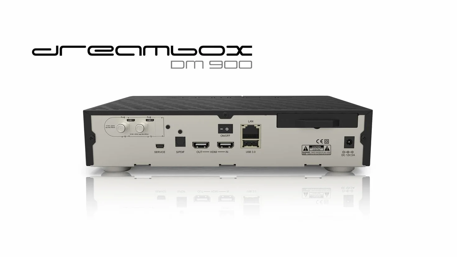 Dreambox DM900 UHD 4K 1x DVB-S2 Dual