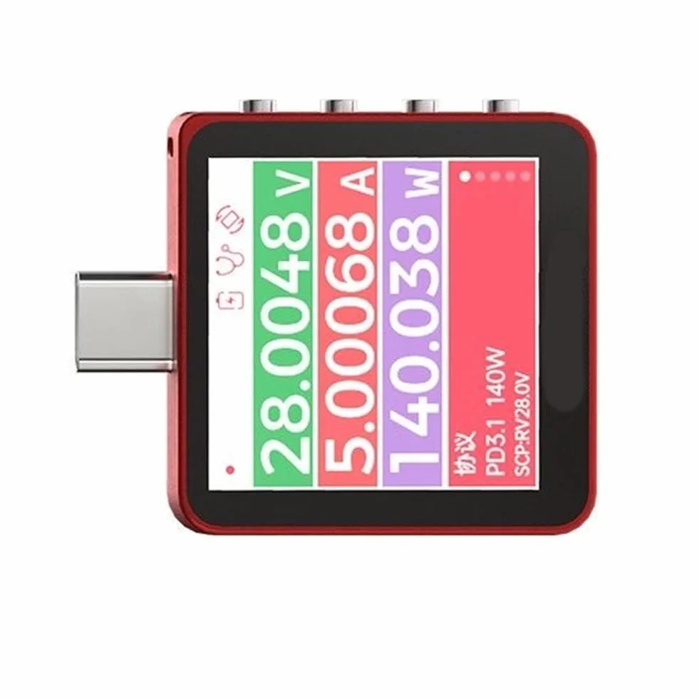 Wykrywanie ładowania laptopa -X3 tester prądu napięcia USB wykrywacz szybkiego ładowania mobilne szybkie ładowanie