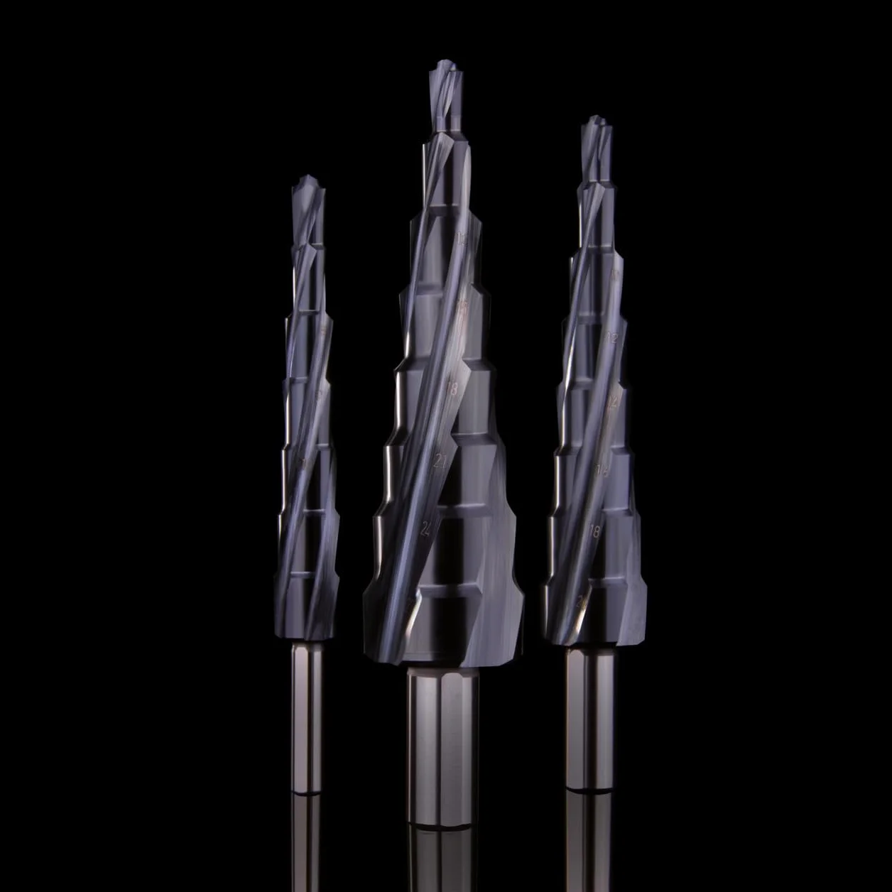 RUKO ULTIMATECUT Multidrill-Satz HSS RUnaTEC – Zestaw 3 el. w Plastikowej Kasetce, HSS RUnaTEC, Rewolucyjna Geometria Ostrzy
