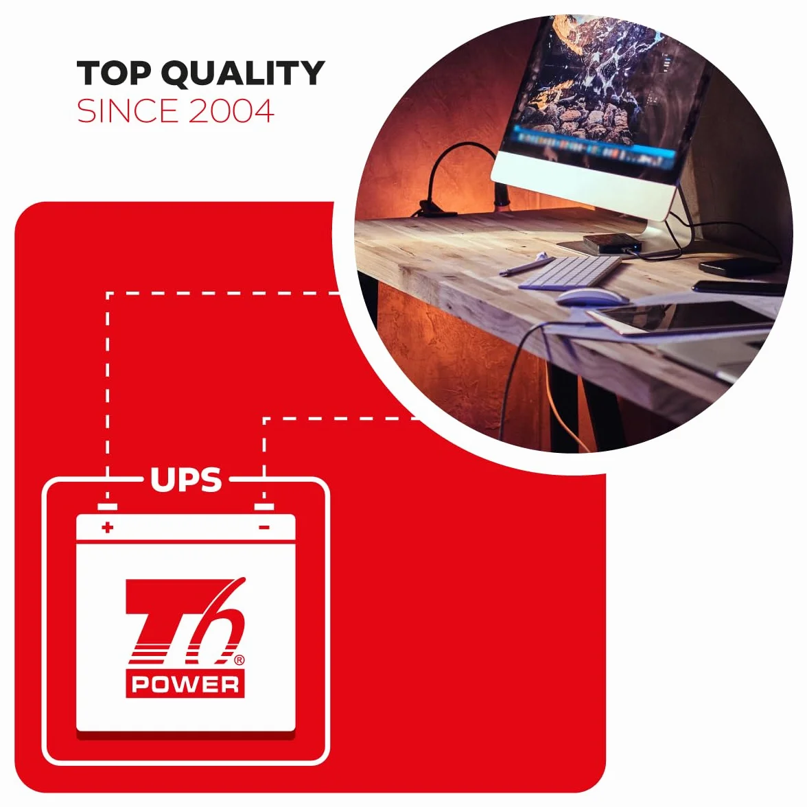Akumulator T6 Power NP12-17 12V 17Ah