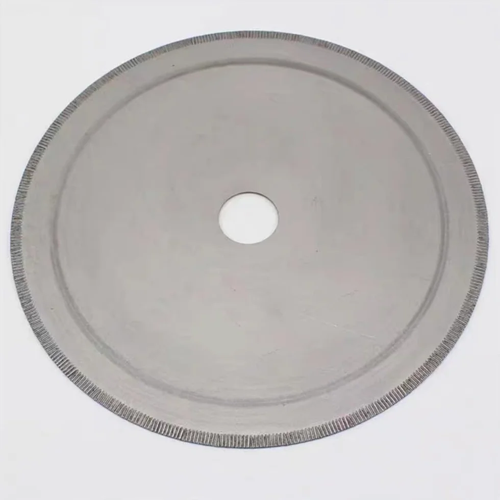 Diamentowe brzeszczoty do pił, Ultracienkie diamentowe ostrze tnące 10"/250 mm, krawędź 0,55, kamień szlifierski do szkła jadeitowego, 1 szt