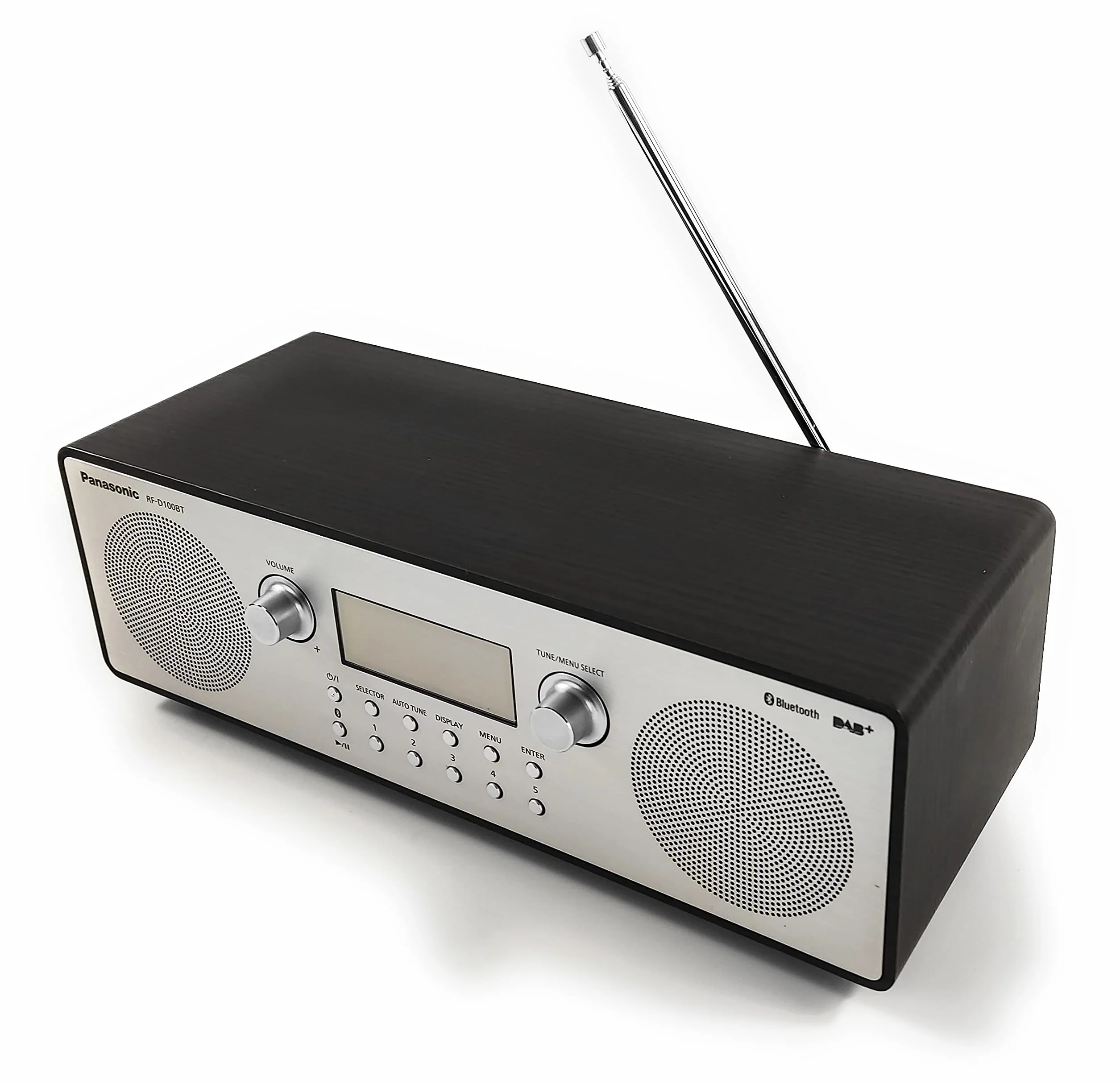 Panasonic RF -D100BTEGT Radio, Brązowy/Srebrny