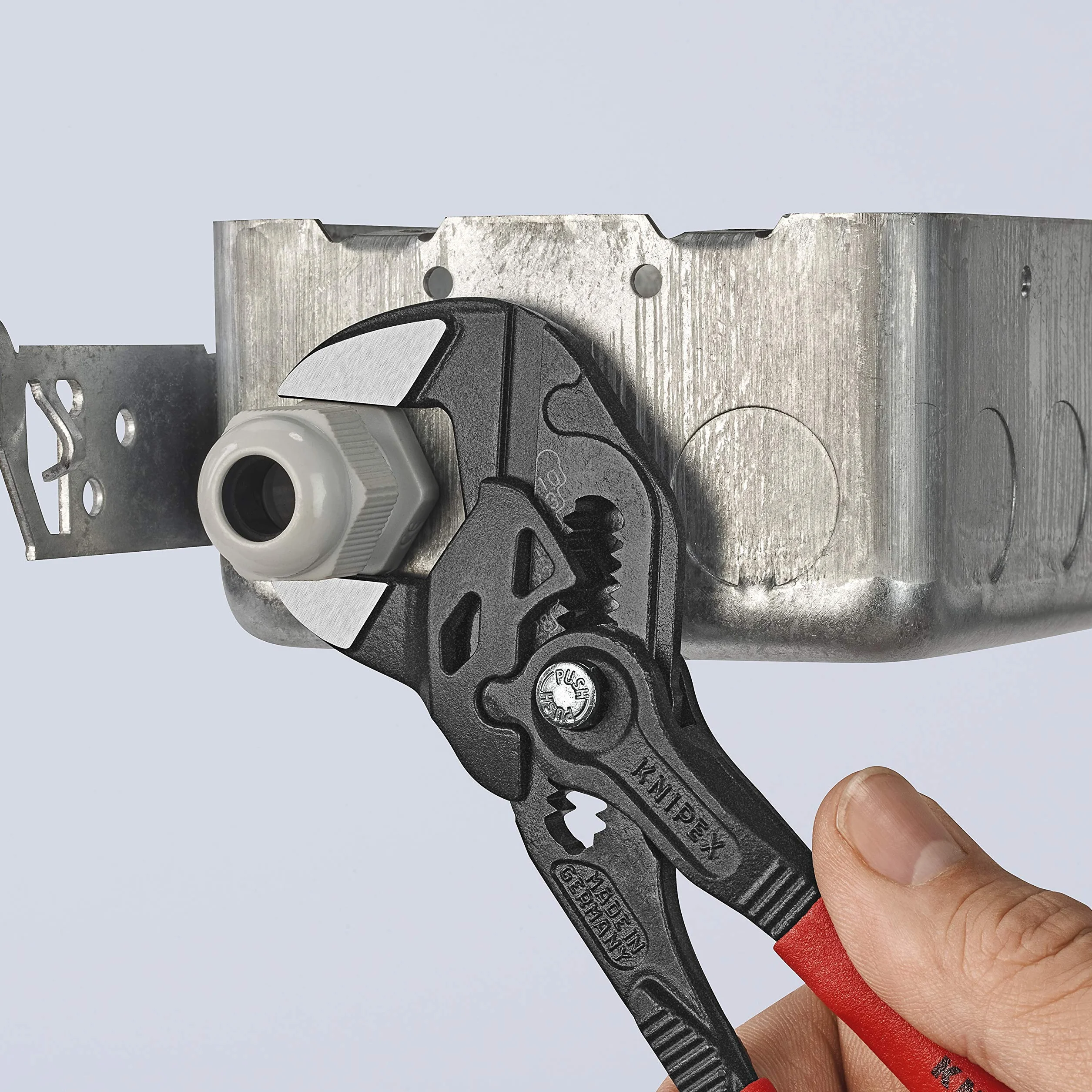 Knipex - Zestaw 3 szt. czarnych szczypiec (17.8 cm, 25.4 cm i 30.5 cm) (002006US3)