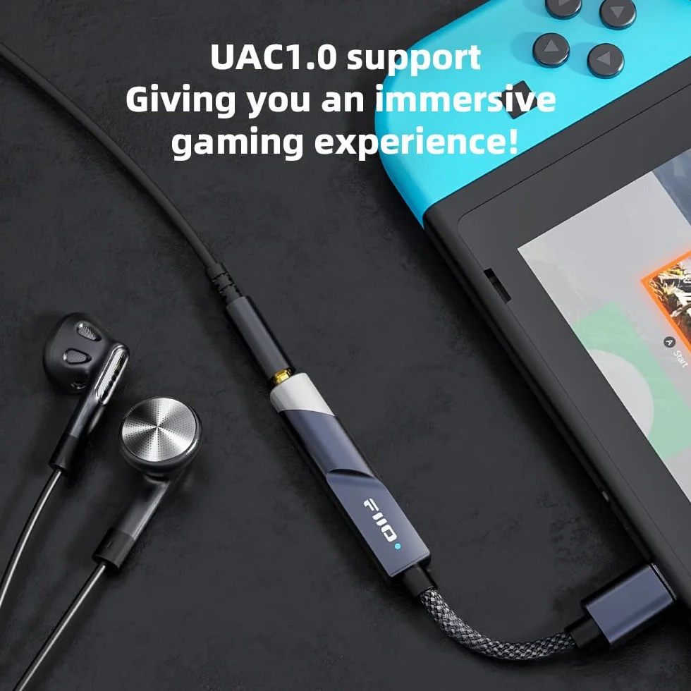 FiiO KA11 USB Dongle DAC i wzmacniacz (USB-C, czarny)