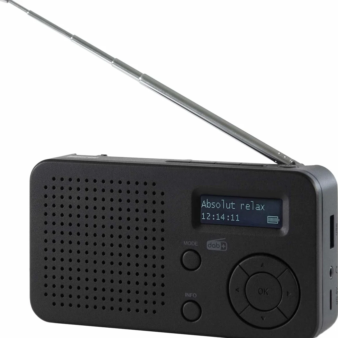 IMPERIAL DABMAN 17 przenośne radio DAB+ FM Bluetooth USB czarne