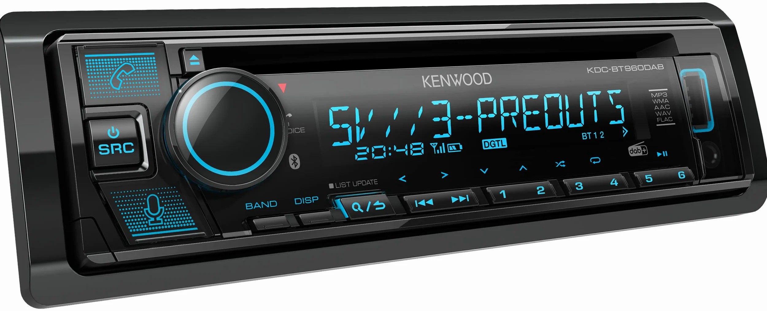 AUTRADIO CD - USB - Bluetooth - iPhone - Dab+ - JVC