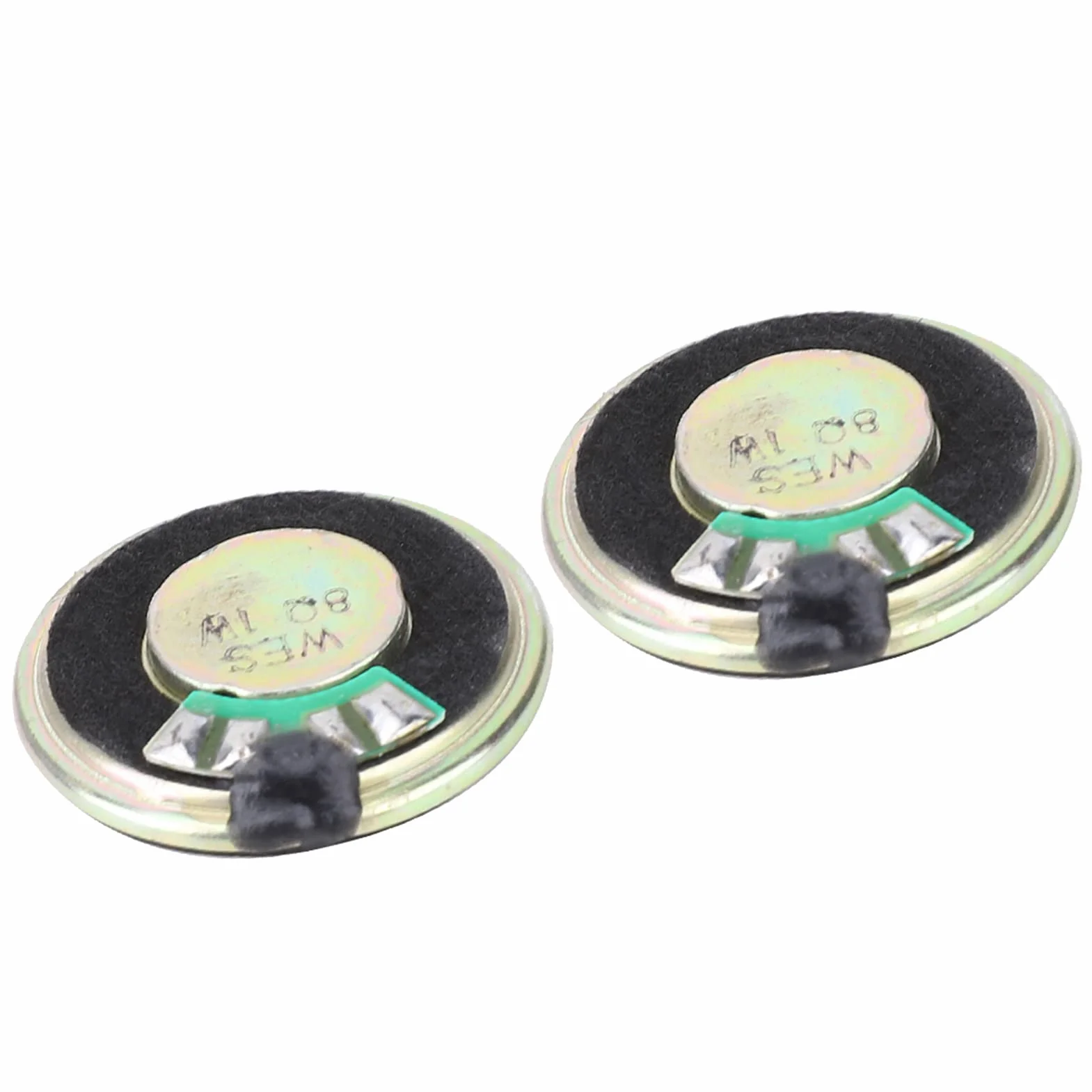 Głośnik Stereo 8 Ohm 1W Metalowa Obudowa Magnes 28mm Brzęczyk 2 Sztuki