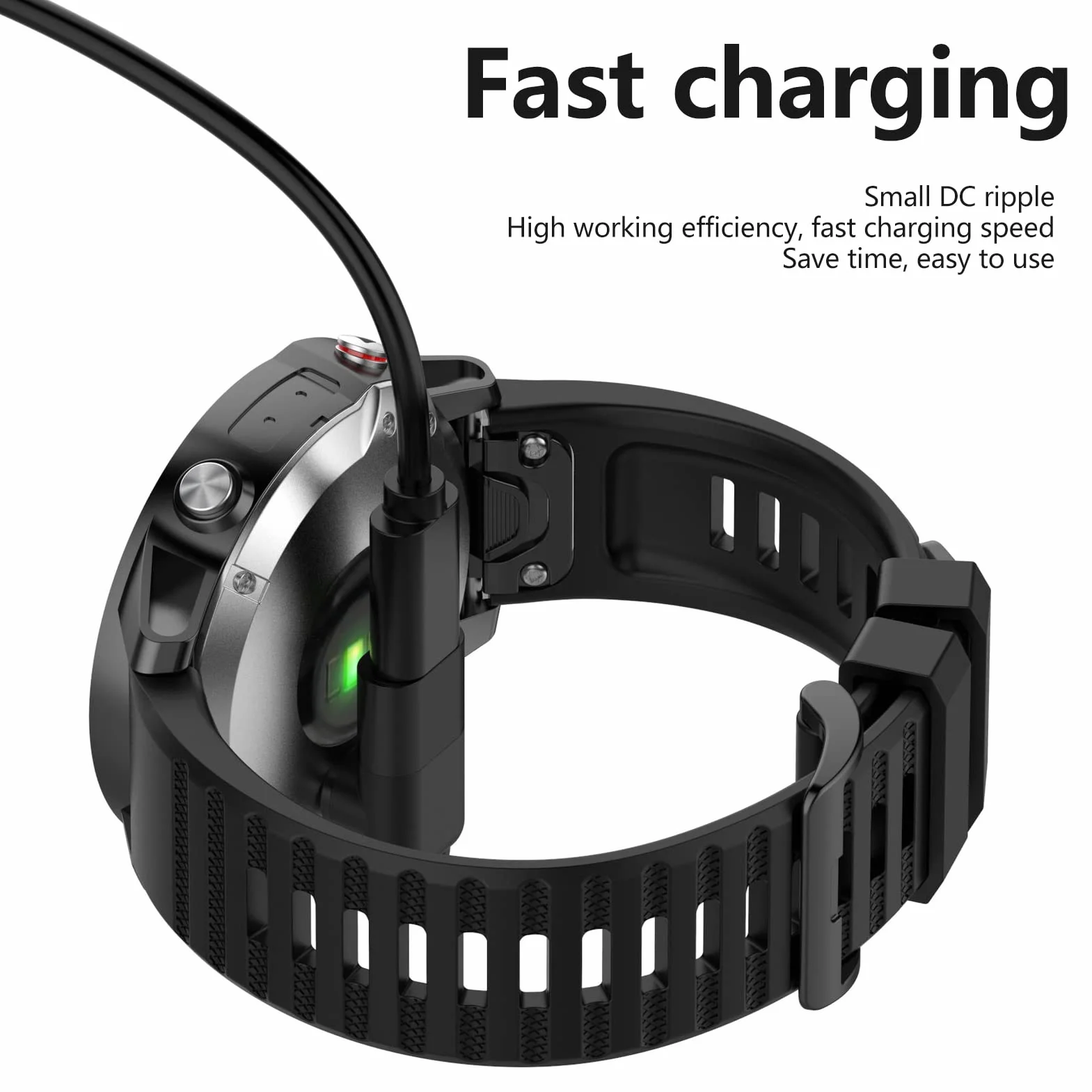 Adapter Typu C do ładowarki Fenix 7S 7X Instinct 2 2S EPIX Venu 2 Plus Vivomove Sport 5V