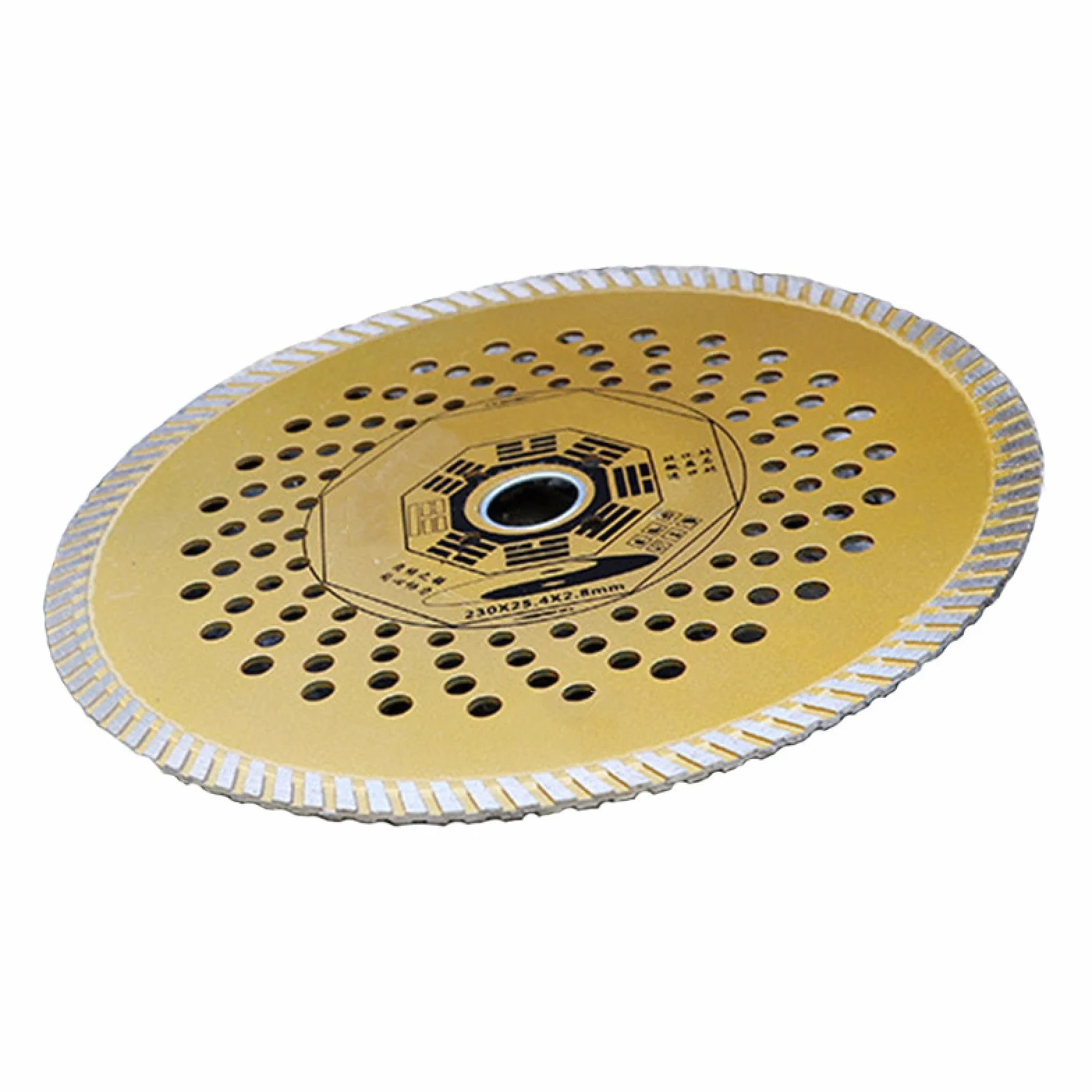Diamentowe tarcze tnące do szlifierki kątowej， 9 cali 230 mm * 25,4 * 2,8 Ultracienka diamentowa tarcza tnąca do marmuru Tarcza tnąca do płytek ceramicznych Tarcza diamentowa do cięcia na sucho i mokr