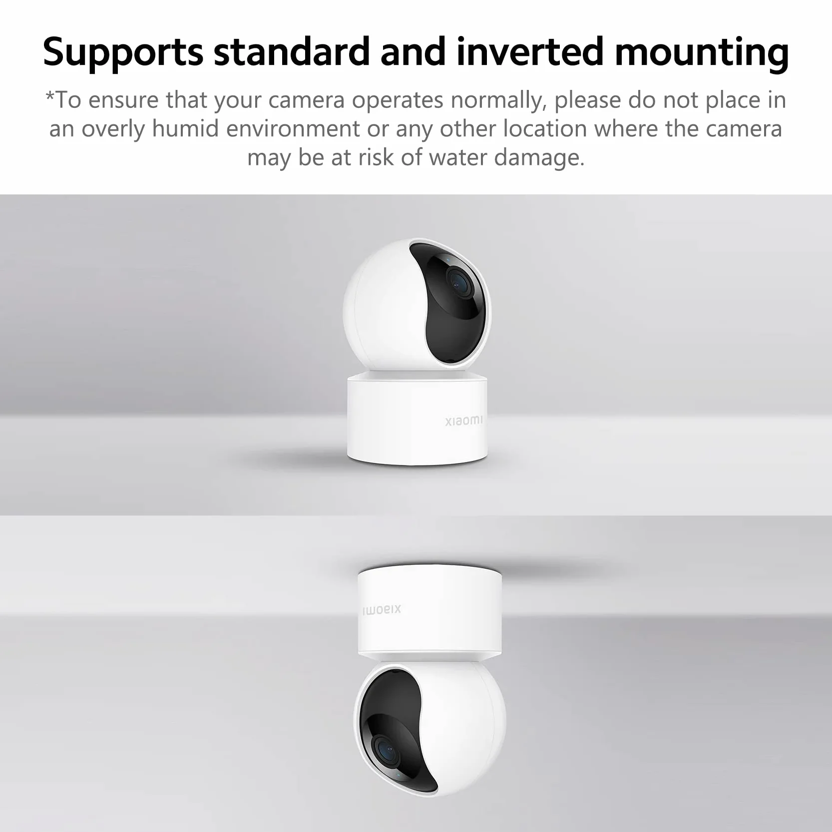 XIAOMI Mi Smart C200 Kamera Wewnętrzna 360° 1080p Wi-Fi, Inteligentne Wykrywanie AI, Dwukierunkowy Dźwięk, Biały