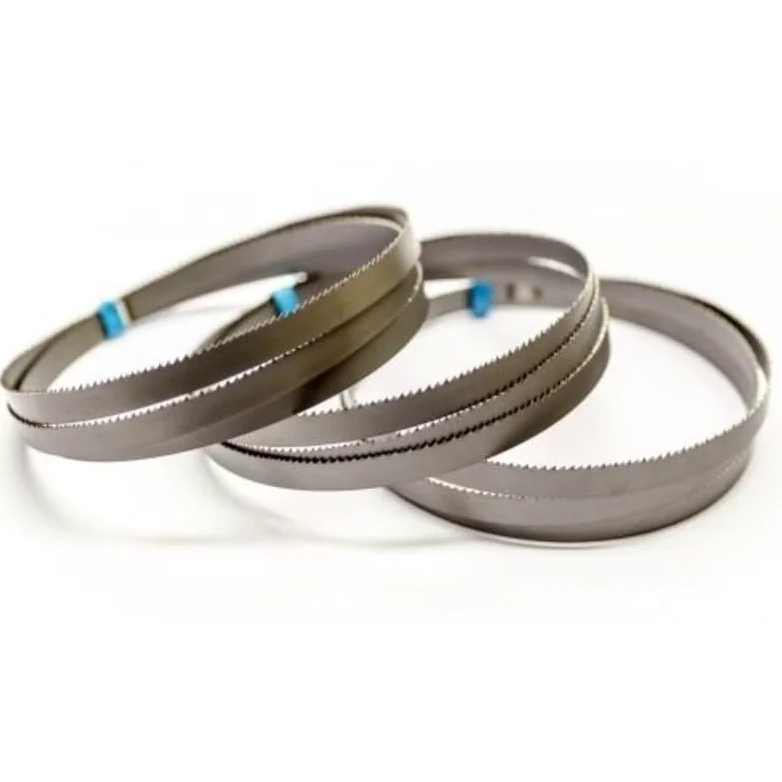 Brzeszczoty do pił taśmowych, brzeszczoty do pił t Zestaw 3 brzeszczotów taśmowych do cięcia metalu 1140 mm 13 mm 0,65 mm 10-14 zębów M42 bimetaliczne HSS