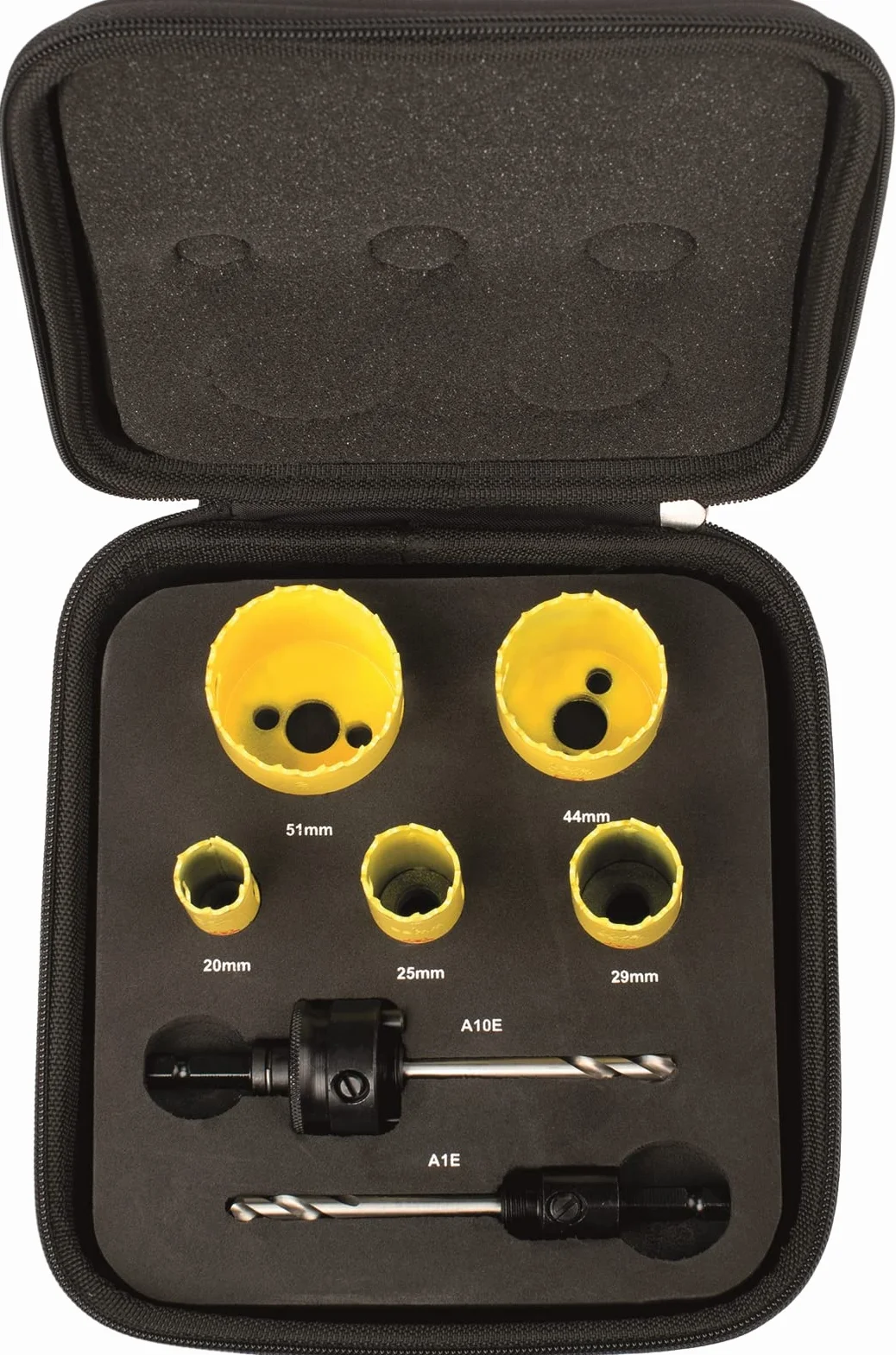 Starrett KDC05021 HSAW KIT ELEC elektrycy otwornica zestaw (7-częściowy)