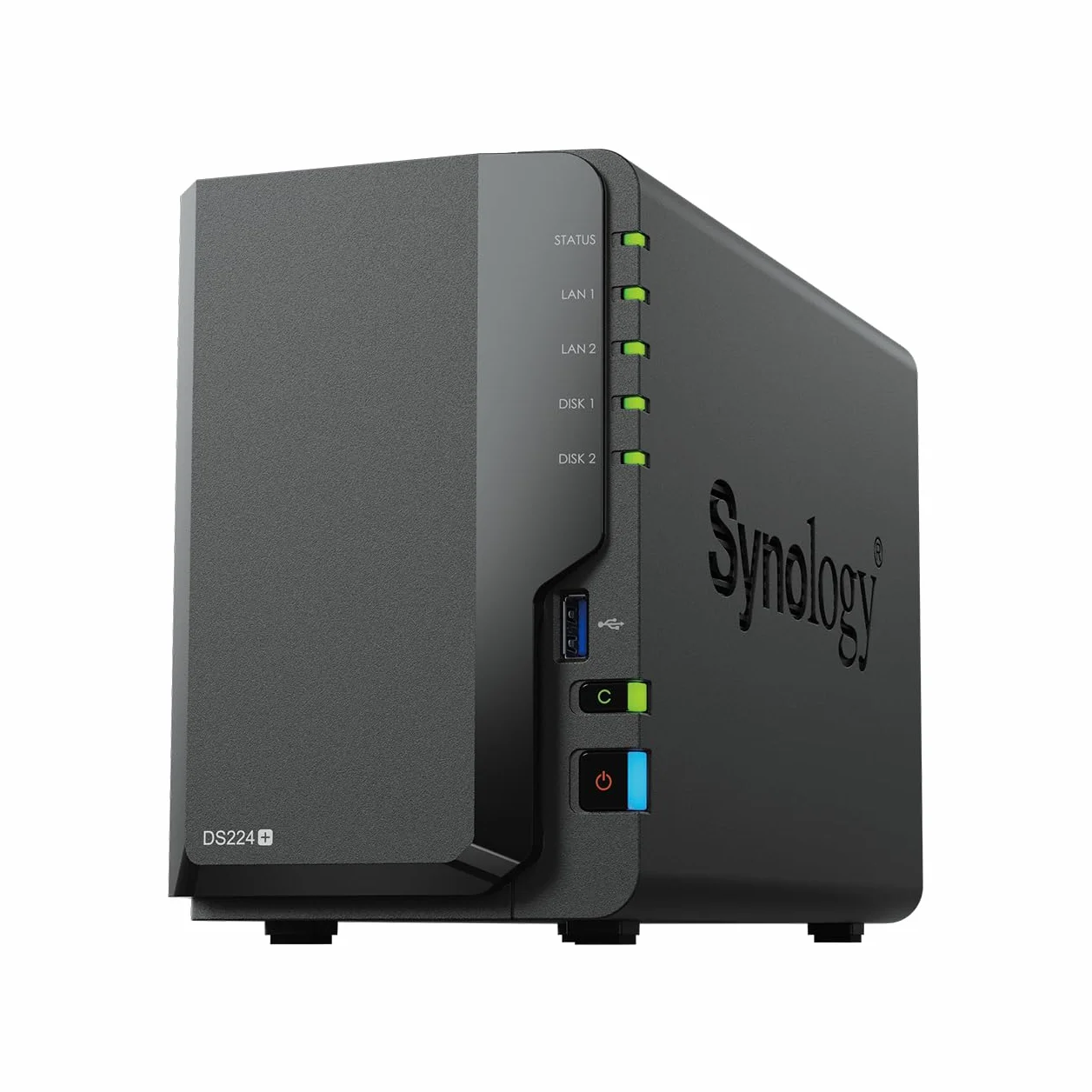 Synology DS224+ 2-Bay NAS Intel Celeron J4125 2 GB DDR4 8 TB 2x HAT3300-4T