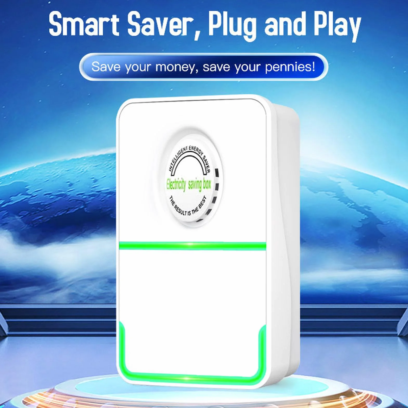 3 Szt. Urządzenie Oszczędzające Energię, Oszczędność Energii Power Saver, Inteligentne Oszczędzanie Energii do Domowych Urządzeń Elektrycznych 90‑250V, Lodówki | Klimatyzatory