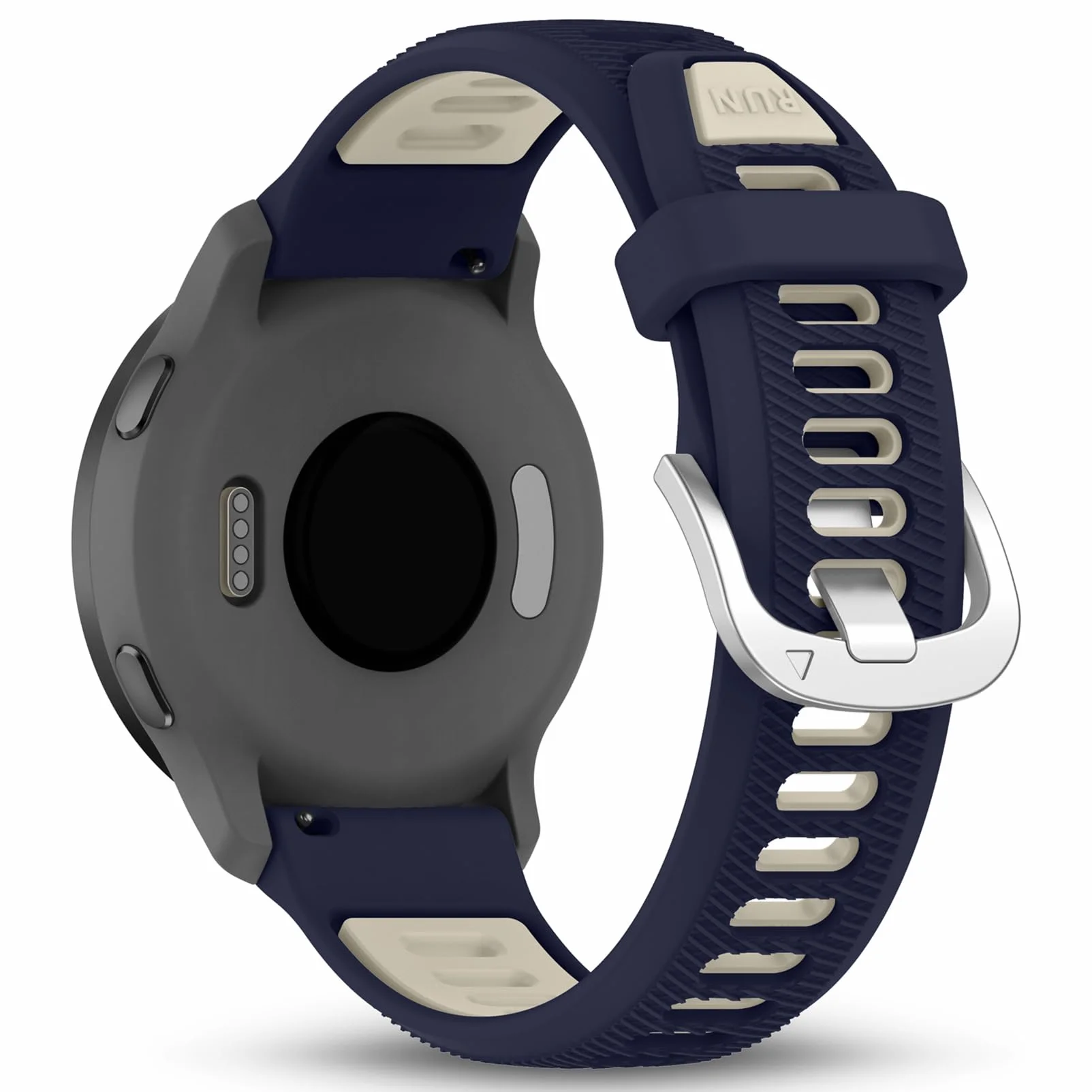 Bransoletka silikonowa 18-22 mm kompatybilna z Garmin Venu 2S, Vivoactive 4S, Venu 3S, Forerunner 265S