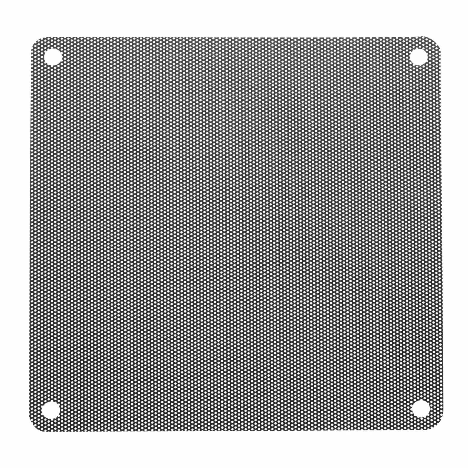 QUARKZMAN 10 sztuk PC filtr przeciwpyłowy, 140 mm x 140 mm, PCW, obudowa komputerowa, osłona przeciwpyłowa, kratka wentylatora do głośników podwozia komputera, kolor czarny