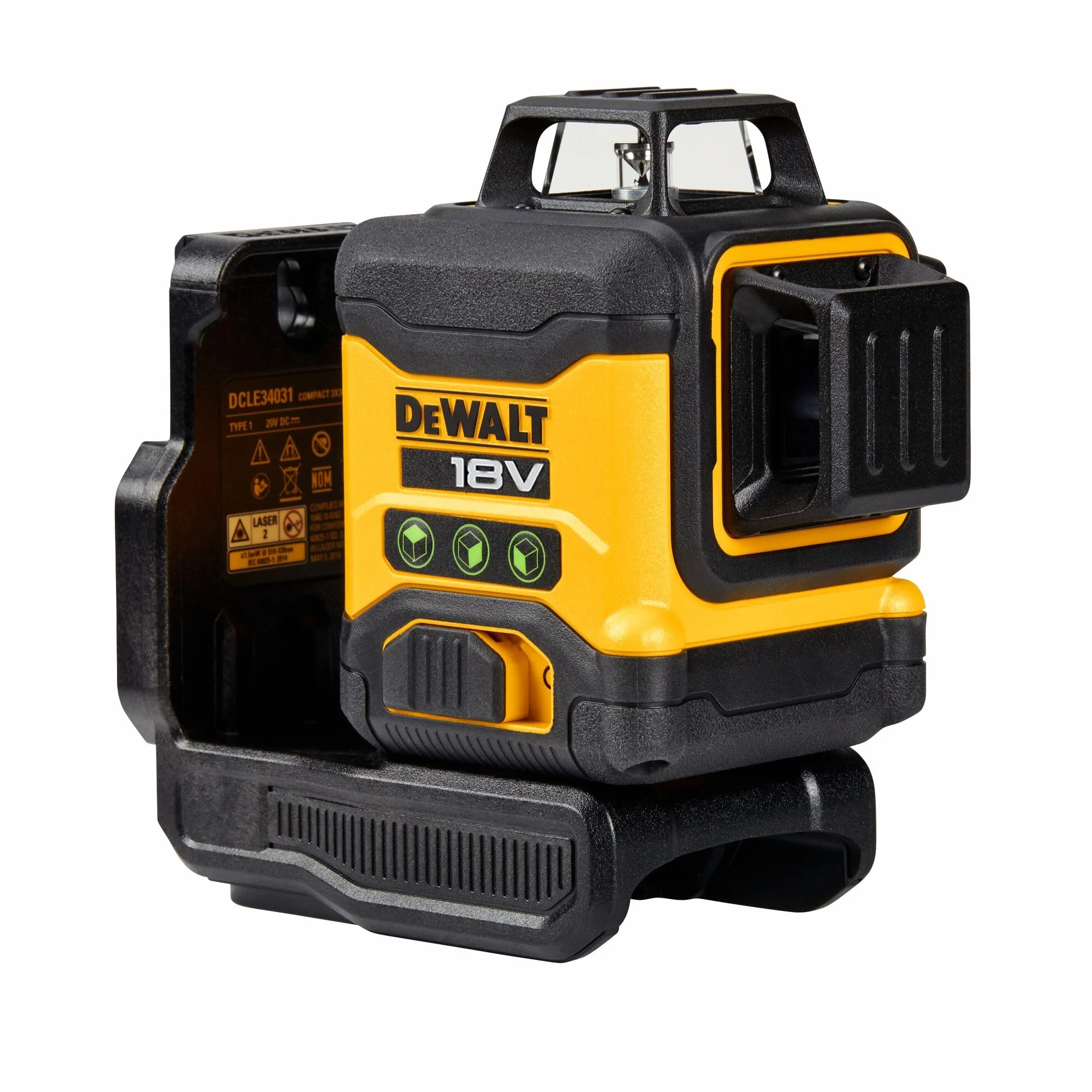 DEWALT DCLE34031N-XJ 18v Compact 3x360 zielony laser - gołe urządzenie