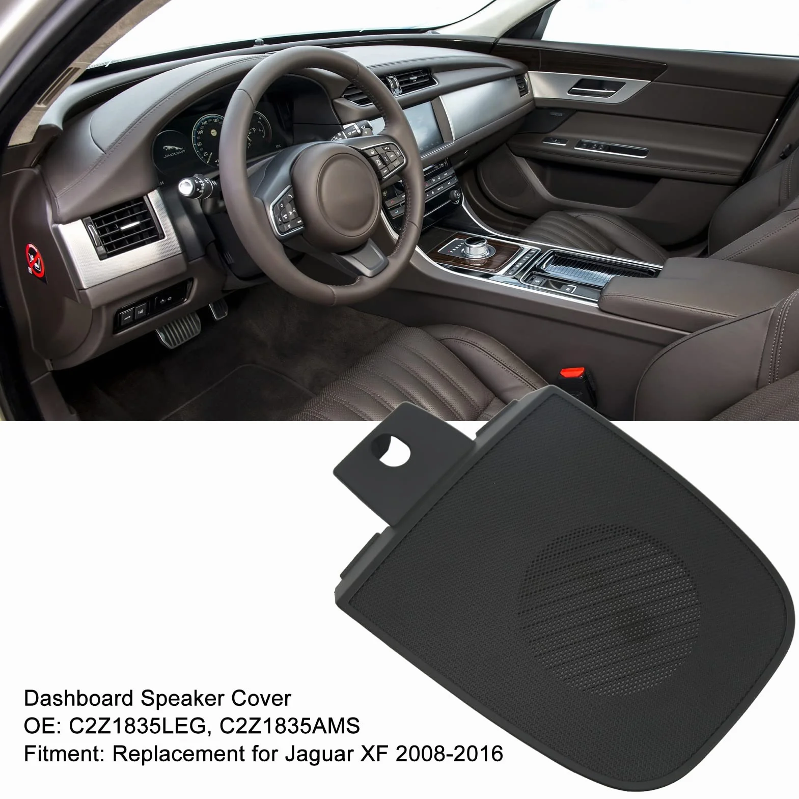 Plastikowa Osłona Głośnika Deski Rozdzielczej do Jaguar XF 2008-2016 C2Z1835LEG