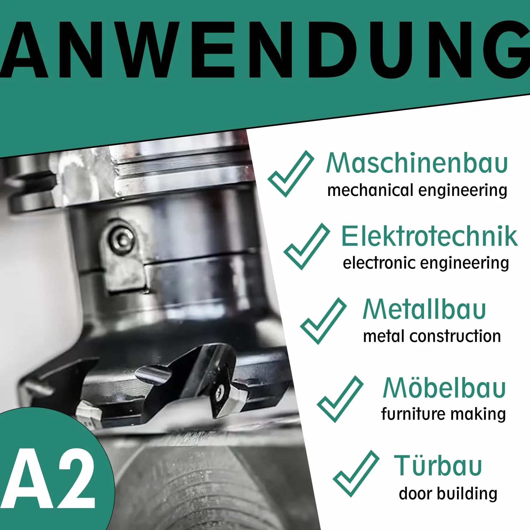 Kołek gwintowany ze stożkową końcówką i gniazdem sześciokątnym (ISK) zgodnie z DIN 913 / ISO 4026, stal szlachetna A2 V2A, śruba nastawcza (50 sztuk, M6 x 20 mm)