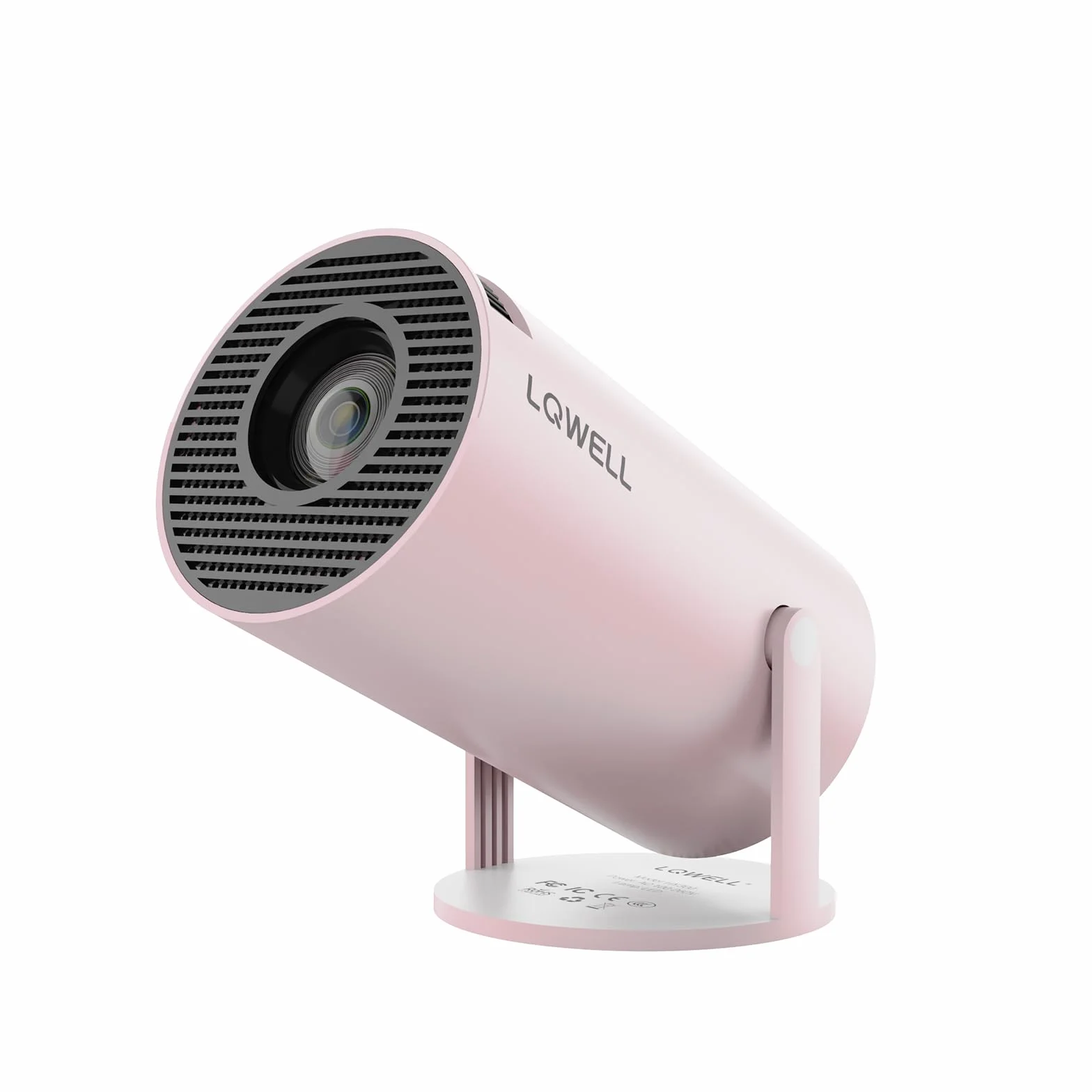 LQWELL Mini projektor 5G WiFi BT5.0 Android automatyczna korekcja trapezu 220° 130 cali 4K HDMI kino domowe