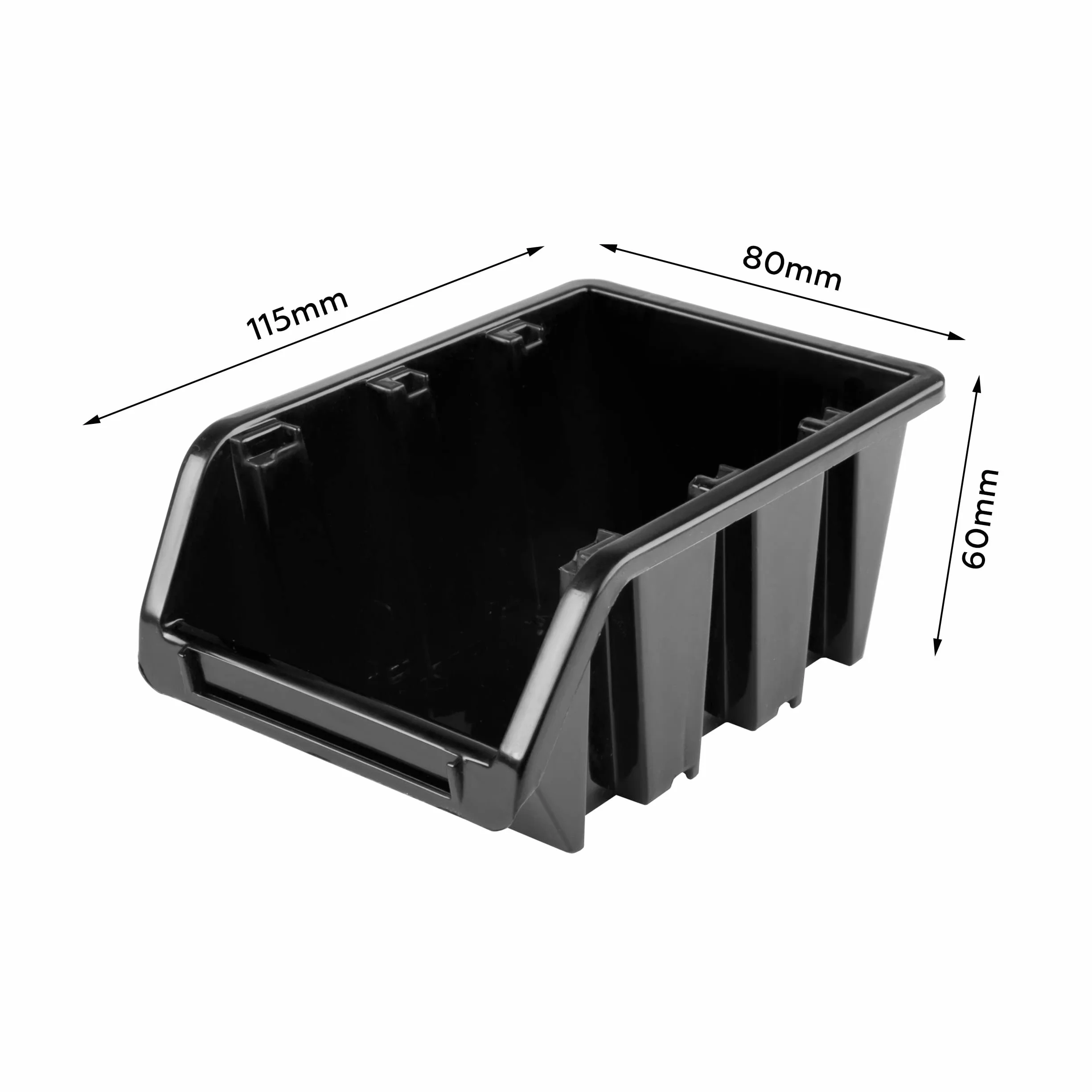 System magazynowy regał warsztatowy | 172 x 78 cm | 198 szt. pudełko | regał ścienny z pojemnikami do układania - płyty ścienne ekstra mocny regał na przedmioty ściana magazynowa regał magazynowy regał garażowy