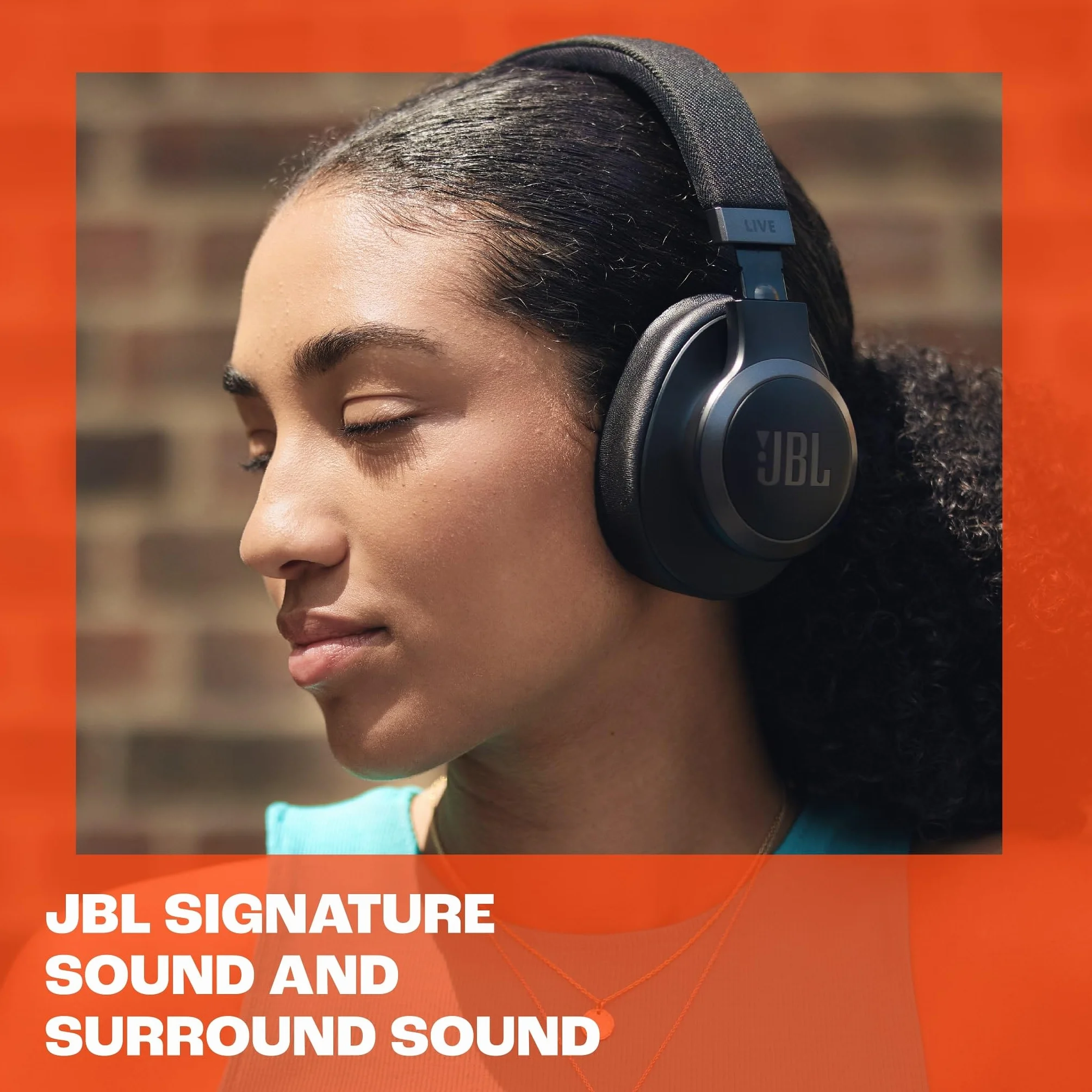 JBL Live 770 NC Bezprzewodowe Słuchawki, Czarny, 65h