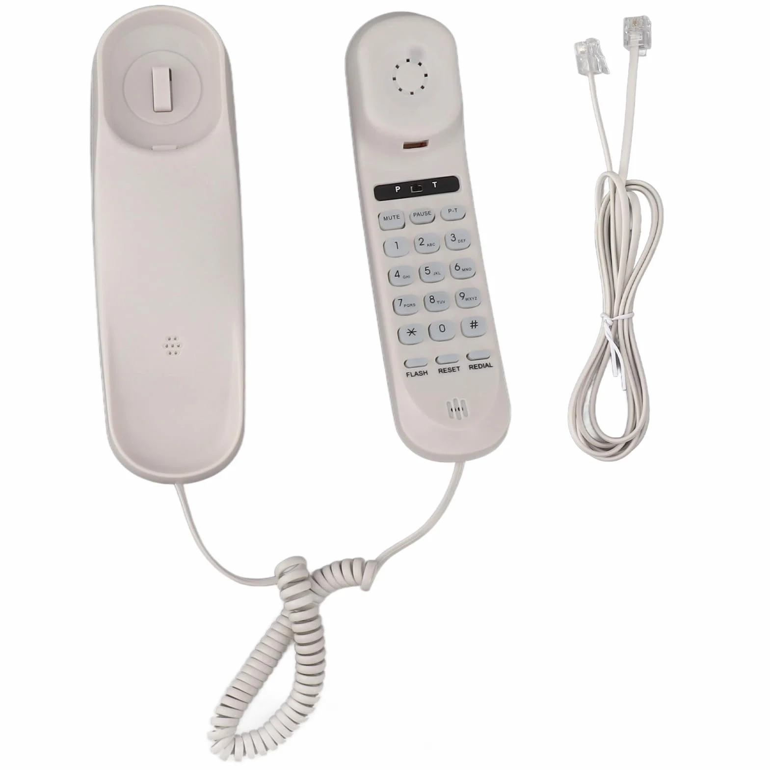 Przewodowy Telefon Domowy, Telefony ścienne w Stylu Retro do Telefonów Stacjonarnych, Analogowy Telefon Stacjonarny ze Wzorem Klasycznego Telefonu ściennego, Telefon w Starym