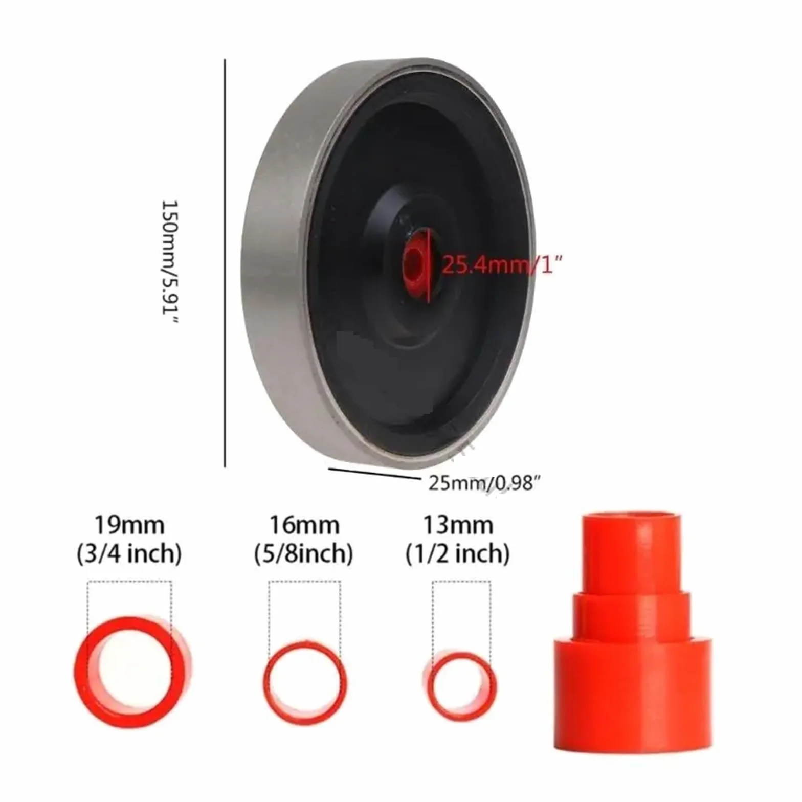 150 mm 6'' diamentowa tarcza szlifierska z listkiem 80 150 400 1000 3000 CBN polerowanie lakieru samochodowego szlifowanie metalu F1FB(150)