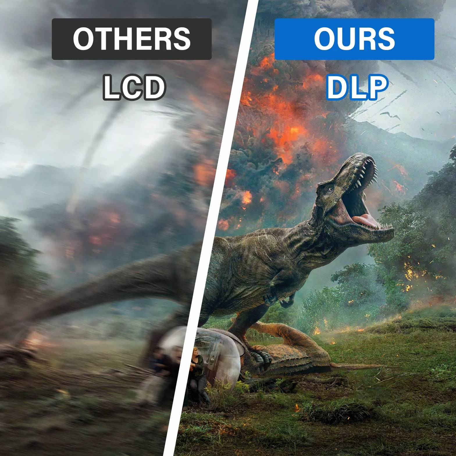 Okulary 3D DLP Link Aktywna Migawka BenQ Optoma Viewsonic Acer Philips LG 2 sztuki