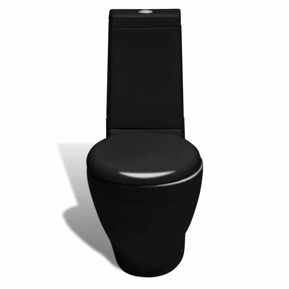 Sprzęt wodno-kanalizacyjny, armatura, toalety i bidety, stojak toaleta i bidet zestaw czarny ceramiczny